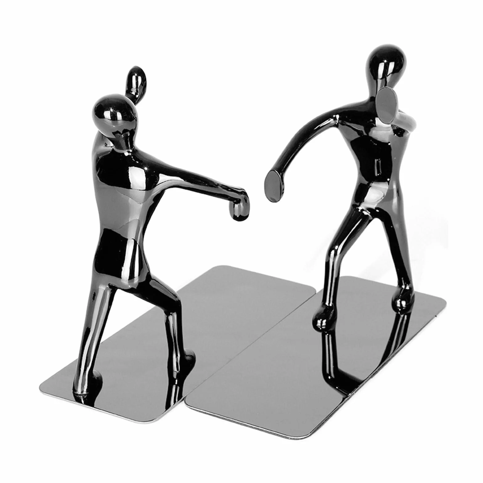 Sujetalibros Decorativos de Metal para Libros Pesados, Estabilizadores Hogar y Oficina