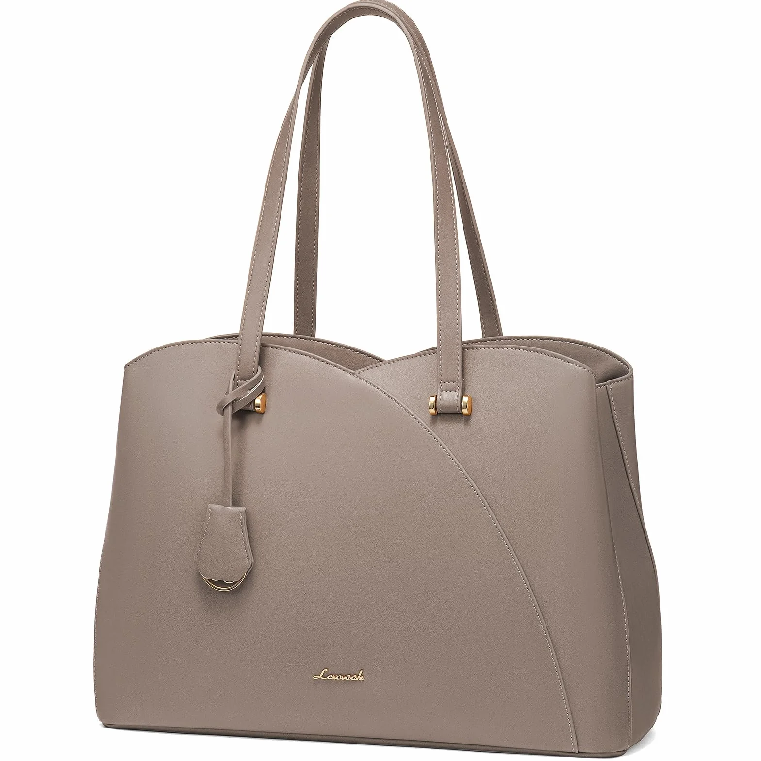 LOVEVOOK Bolso Grande Mujer, Bolso Universidad Bolso Ordenador Portatil, Tote Bag Bolsos Shopper para Universitarias Trabajo