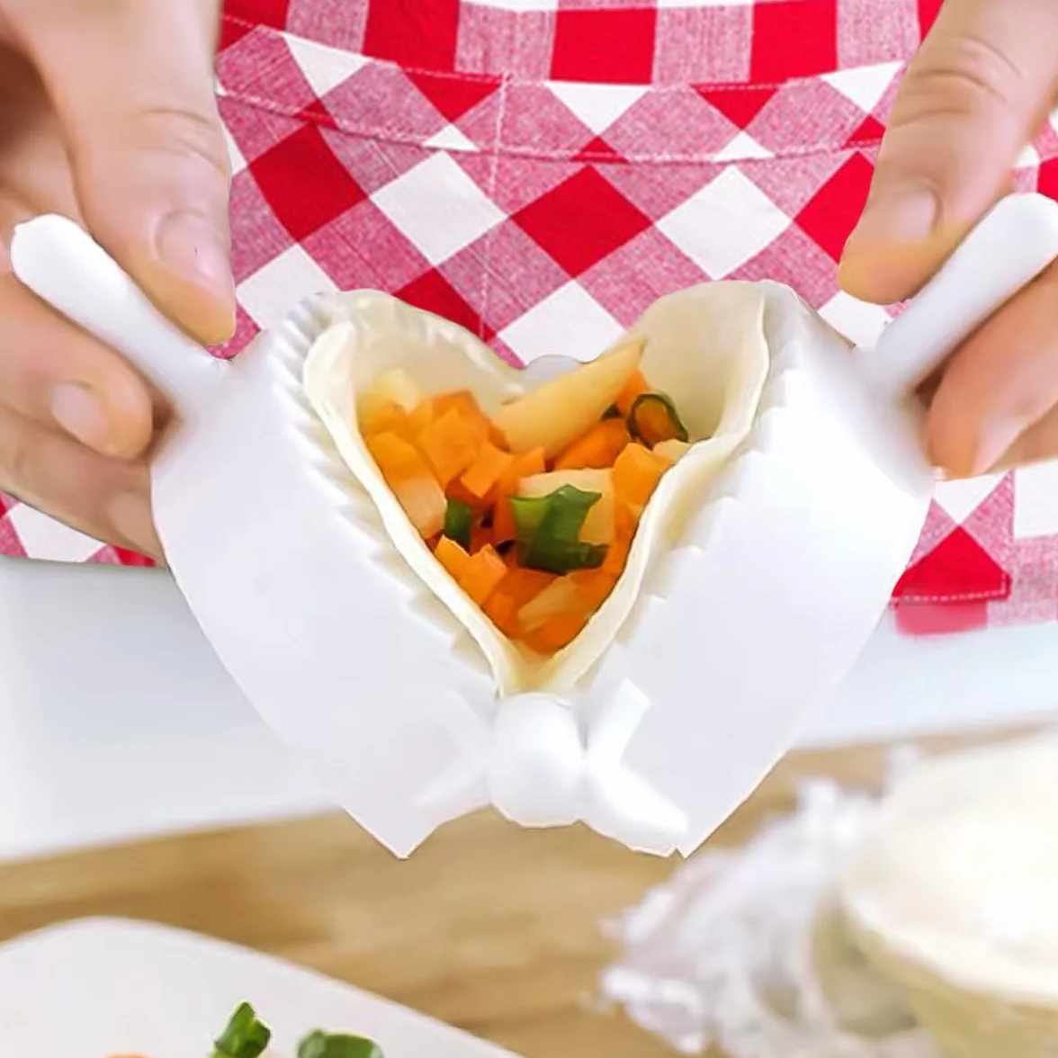 Dumpling Mold 3PCS 10 cm 8 cm 7 cm Ravioli Maker Empanadillas Prensa Cortador