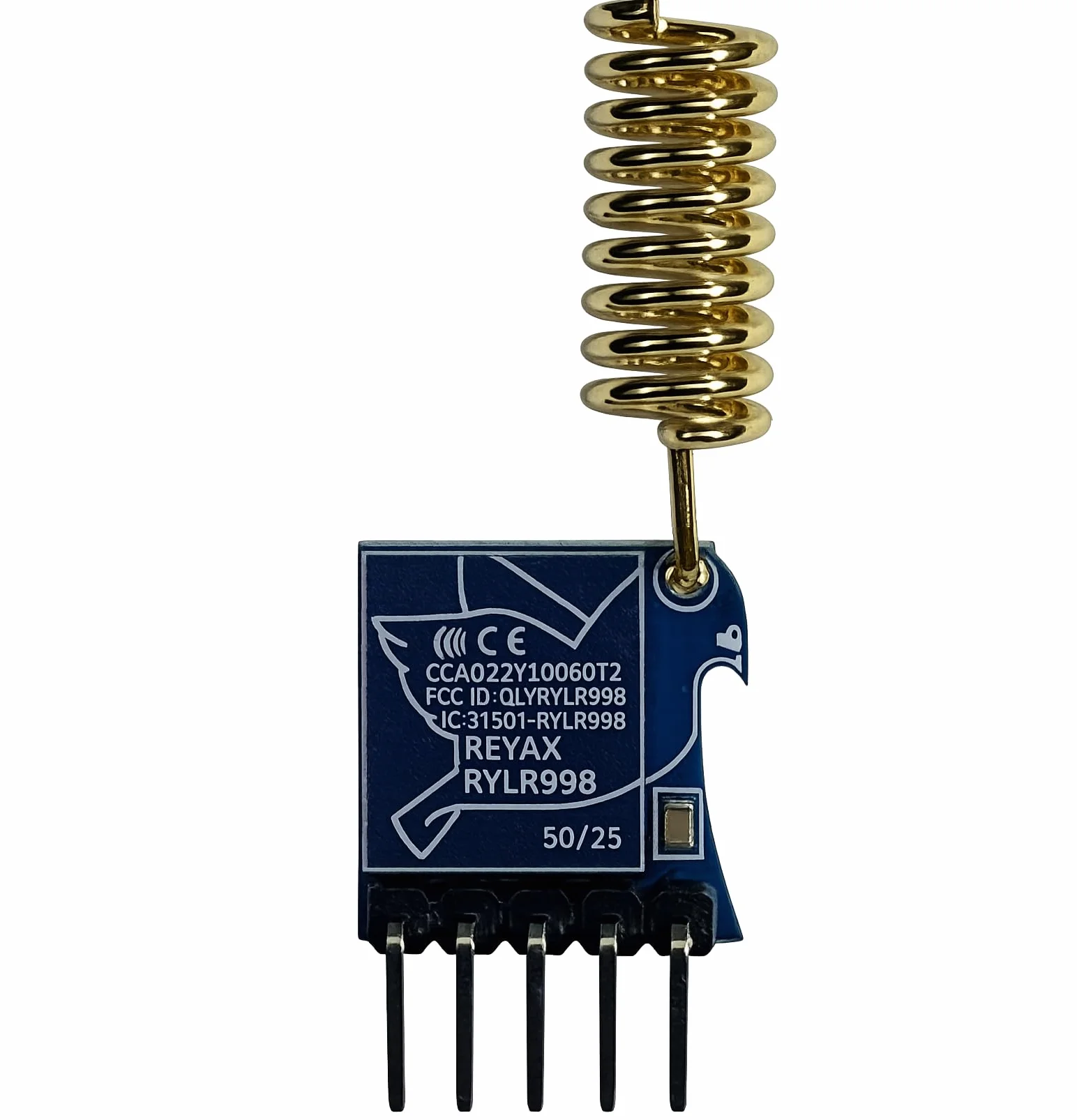 RYLR998 UART Interfaz 868/915 MHz Lora Módulo con Antena FCC CE NCC Certificación