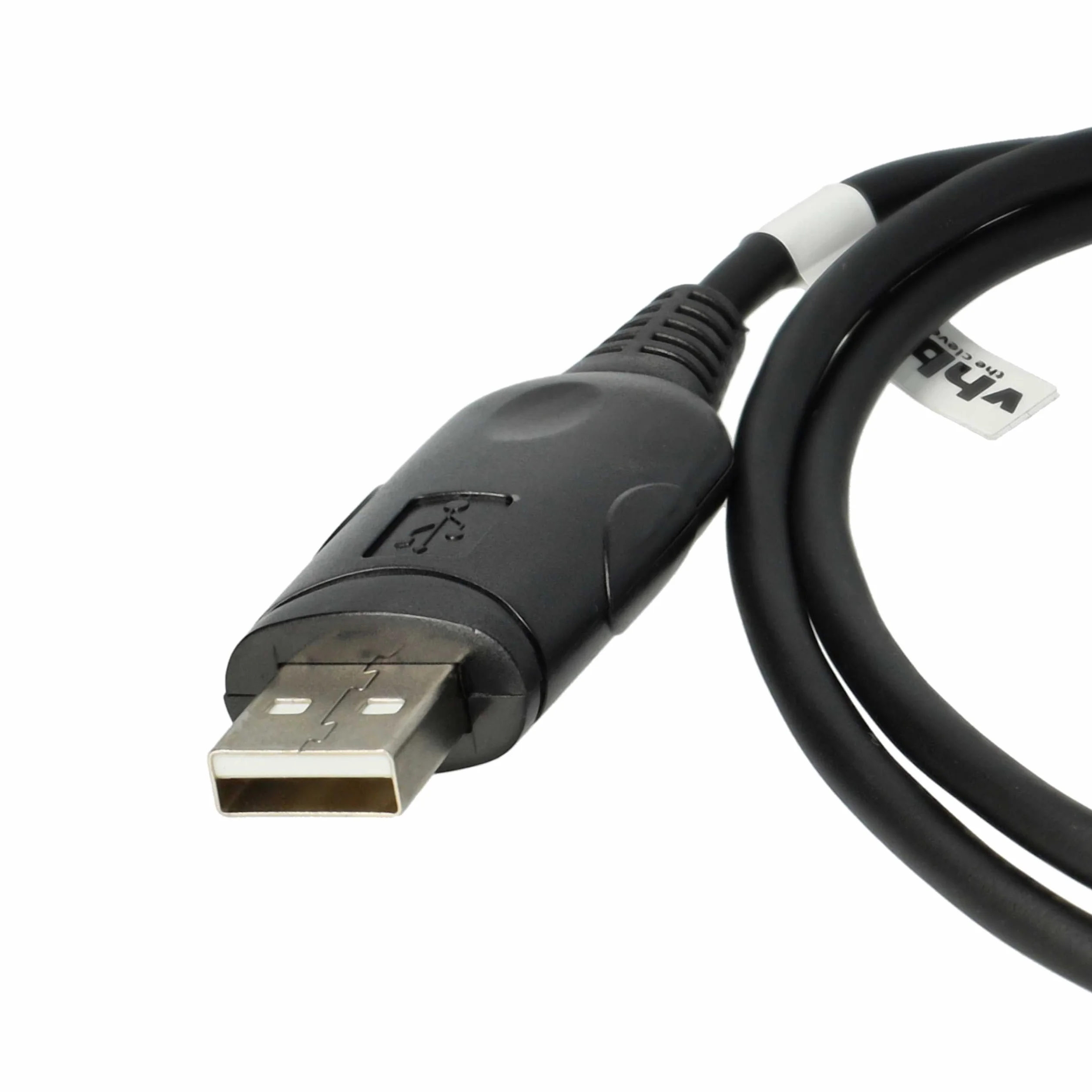vhbw Cable de programación USB compatible con Motorola SM50 Pro3100, SM120, SM10, PM400, Pro5100, Modelos con conector RJ45, Pro7100 radio, negro
