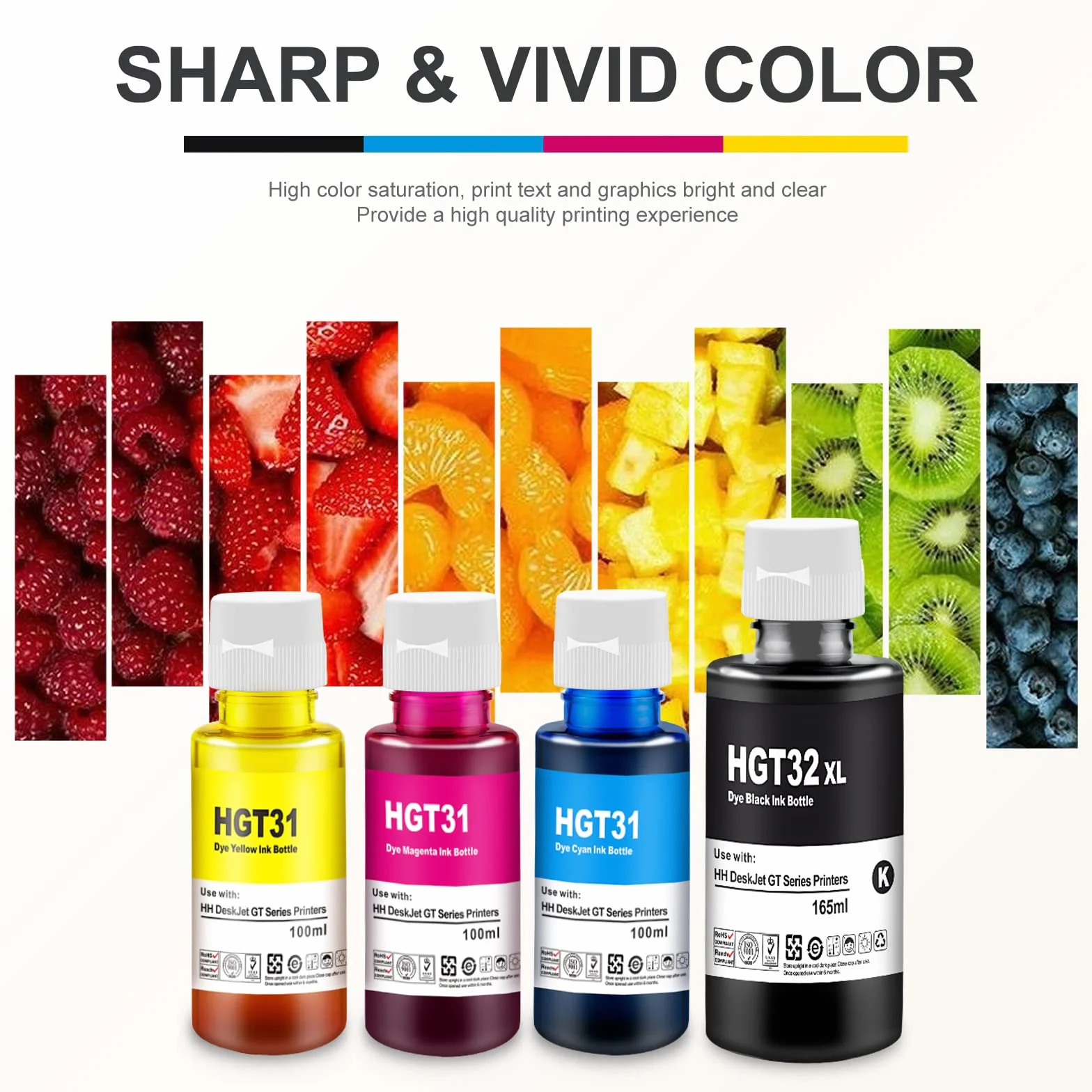 31 y 32XL Tinta Impresora Smart Tank Plus 555 455 para Tinta Smart Tank 5105 5106 para Smart Tank Plus Impresor 5105 5106 5107 5108 455 457 415 555 559 570 580 581 585 655 675 7005 7006 7305 7306 7605