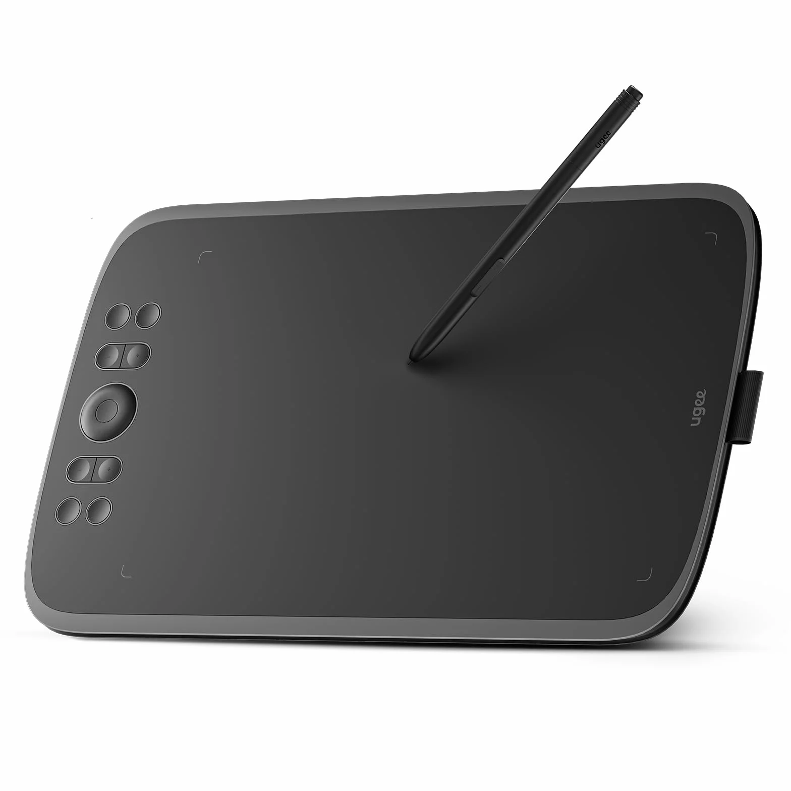 UGEE Tableta de Dibujo M908 de 10 x 6.25 Pulgadas con 8 Teclas de Acceso Directo, lápiz Capacitivo sin batería de Nueva generación con 8192 Niveles de sensibilidad a la presión, Compatible con