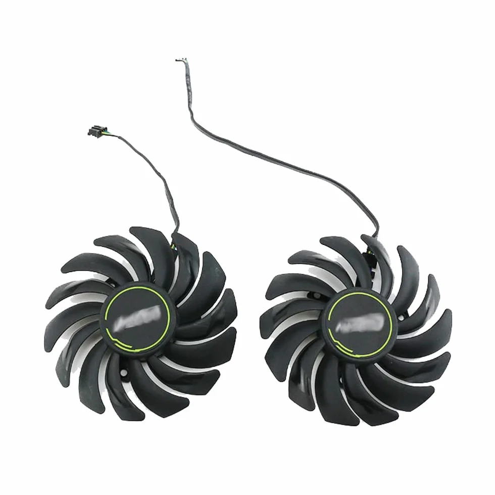 Ventilador para tarjetas gráficas compatible con MSI RTX 2060/2060 SUPER/2070/2070 SUPER Ventus, 85 mm, 4 pines, 30 dB, Ordenador de escritorio