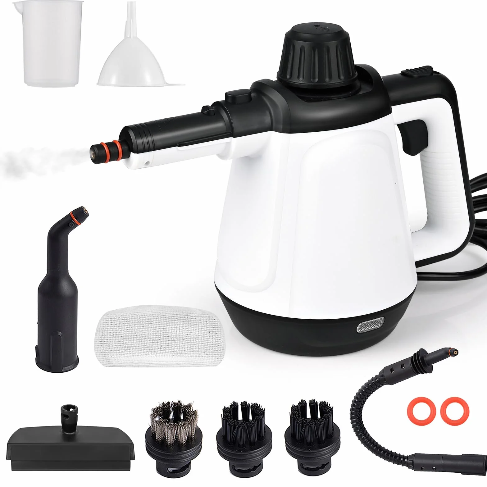 Vaporeta Limpieza Hogar 430ml 1200W 3,5 Bar 9 Accesorios