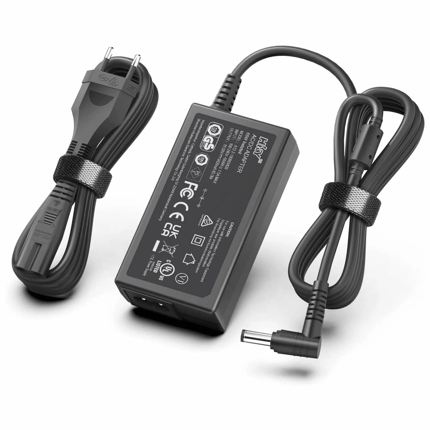 HKY Cargador de 19 V para Samsung C27H711QEU U32J590 Odyssey G5 27" 32" 34" Monitor G5 G7 G3 G5A G7A G3A LC34G55TWWR S34J550WQR C27G555 C27G555555555555 5T C32 7G527G5T C322227G5227G5555T G55 C
