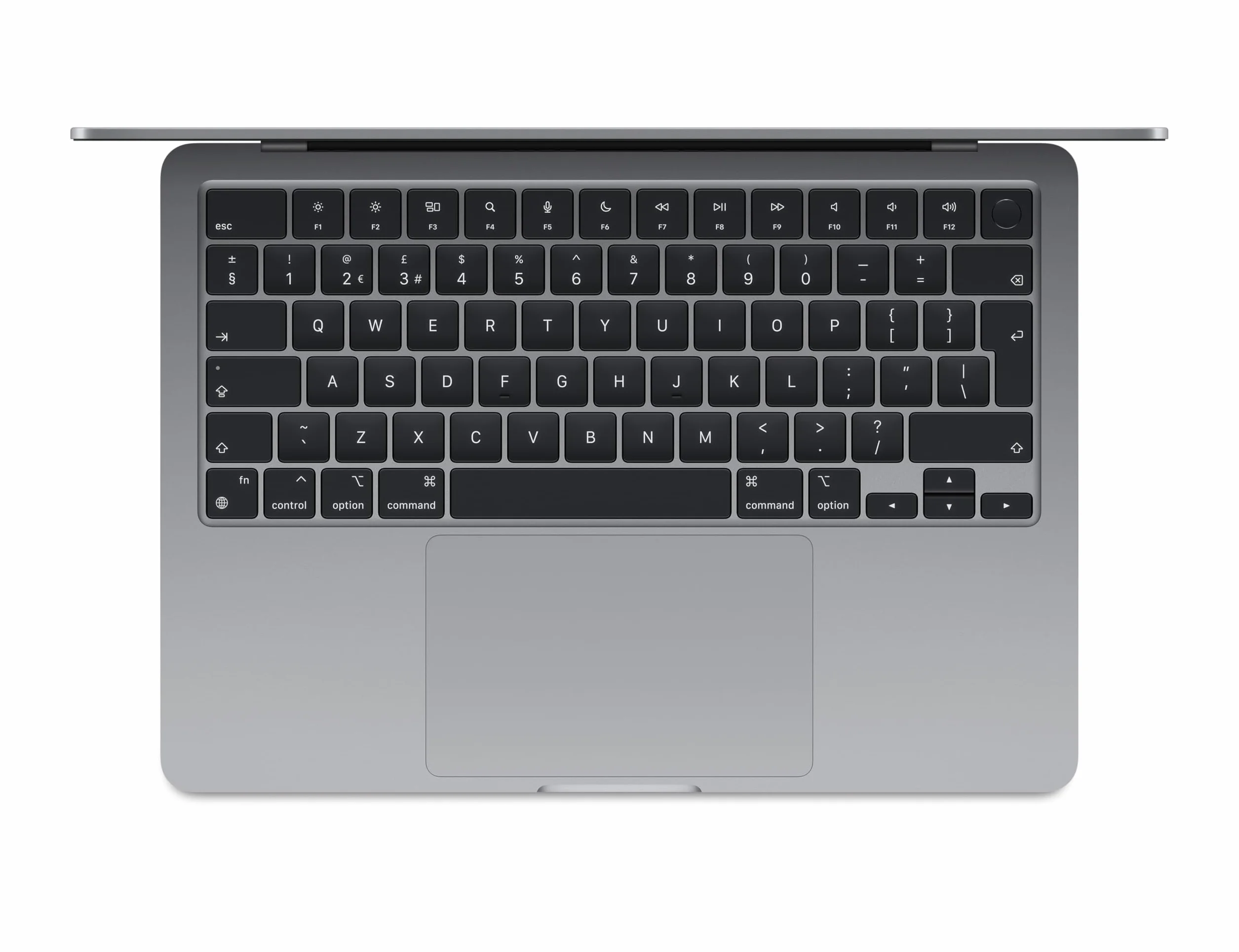 Apple MacBook Air 2024 M3 Chip 8-Core CPU 10-Core GPU 13 Pulgadas 8GB RAM 256GB SSD QWERTY Español Gris Espacial Reacondicionado