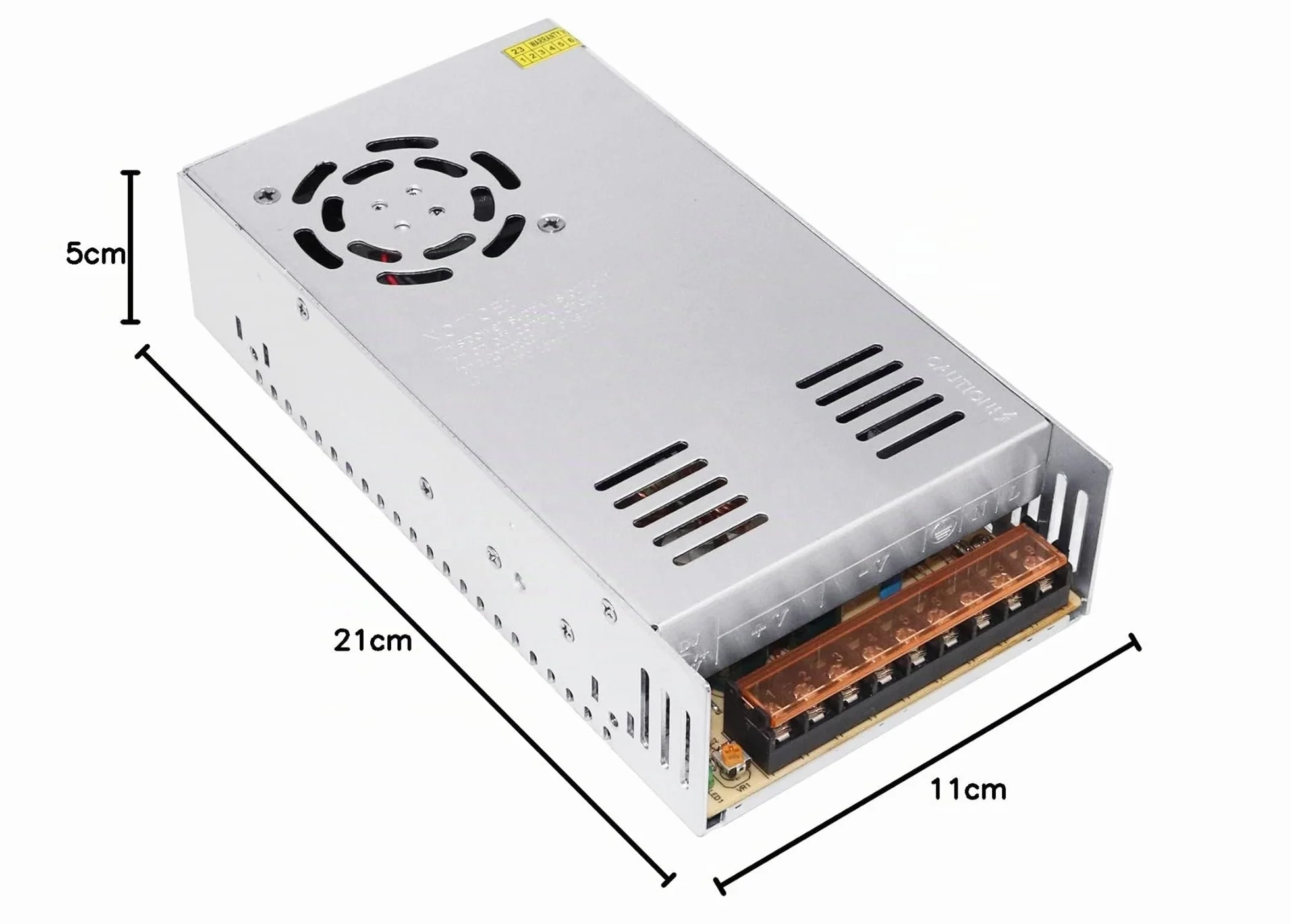12V 30A Fuente de alimentación DC 30A 360W Adaptador Transformador Alimentación Conmutada para Impresoras 3D, CCTV, Tira LED Luces, Industrial