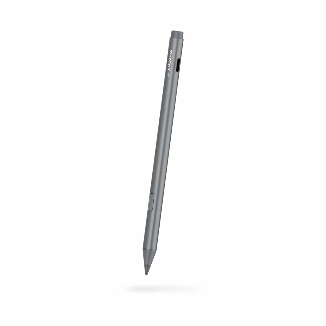 Andana MPP Stylus EC Pen 2.0, sensibilidad a la presión 4096, rechazo de Palma, Recarga USB-C, Lápiz óptico Surfacecompatible con Microsoft Surface y Algunos ASUS, Acer, DELL, HP, Vaio
