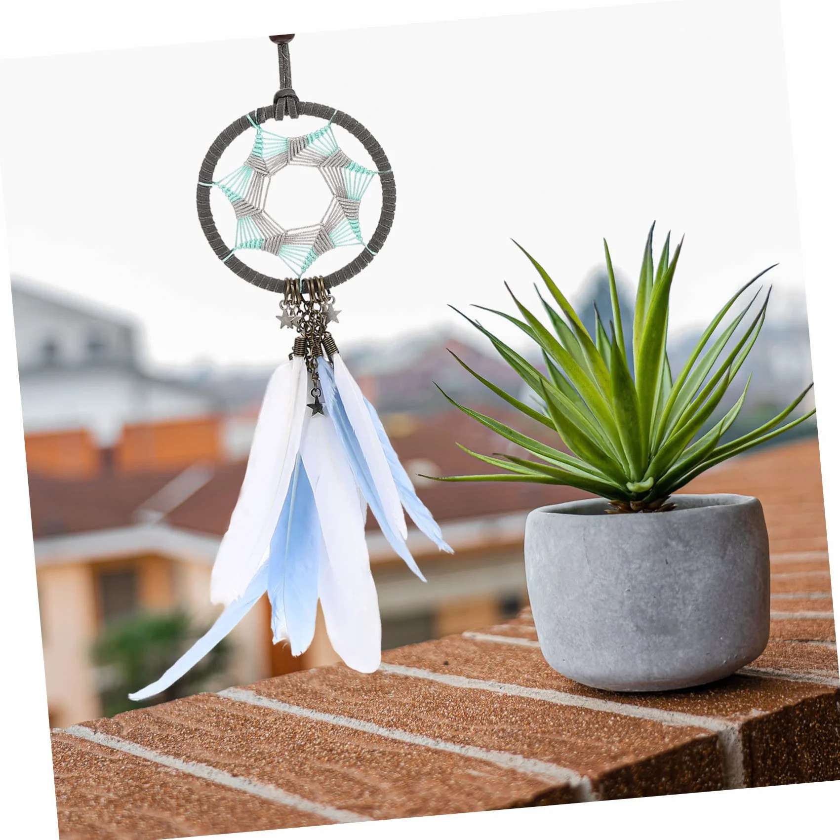 Atrapasueños Colgante Decorativo Hecho a Mano Bendito