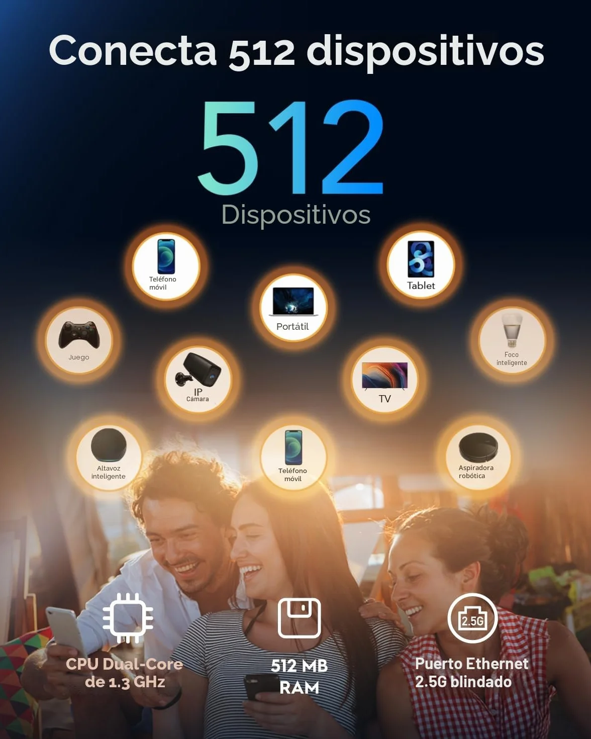 Cudy AX3000 2.5G WiFi 6 Punto de Acceso inalámbrico, 2.5Gbps RJ45, solución WiFi Comercial con Malla, MU-MIMO, Alimentado por PoE o CC, Cudy Mesh y App Soporten, AP3000