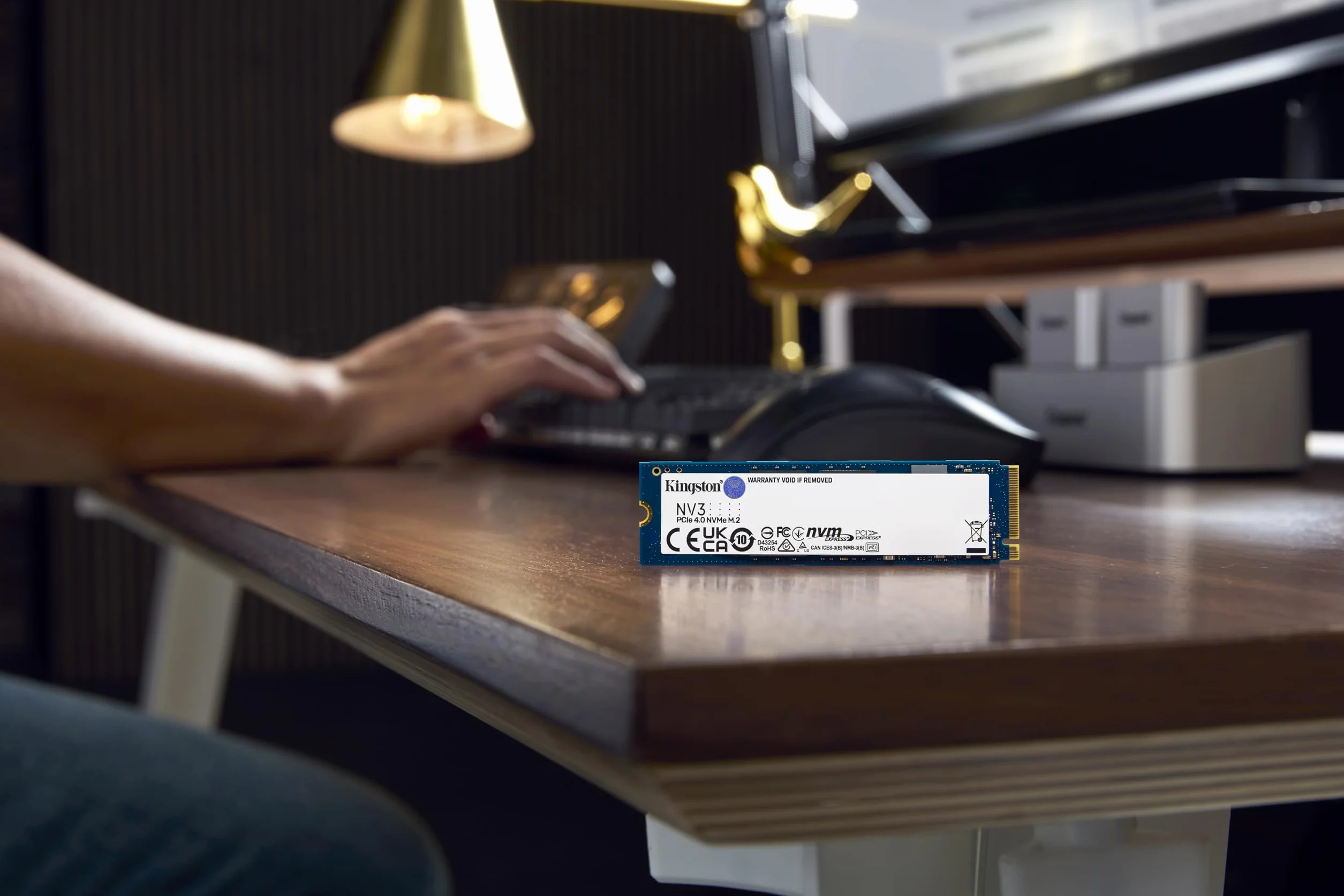 Kingston NV3 NVMe PCIe 4.0 SSD Interno 1TB M.2 2280-SNV3S/1000G