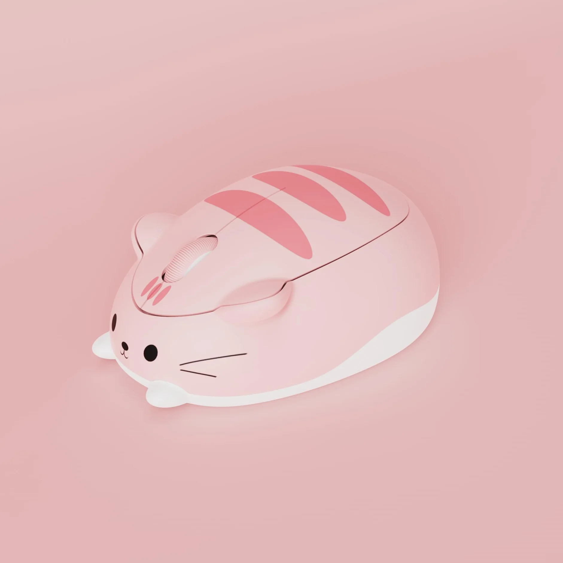 Akko Ratón Inalámbrico Gato Rosa Bluetooth Clic Silencioso Tri-Mode 3200 dpi | Lindo ratón gato, clic silencioso, Bluetooth 3.0/5.0 y receptor inalámbrico USB-A para ordenador portátil y escritorio