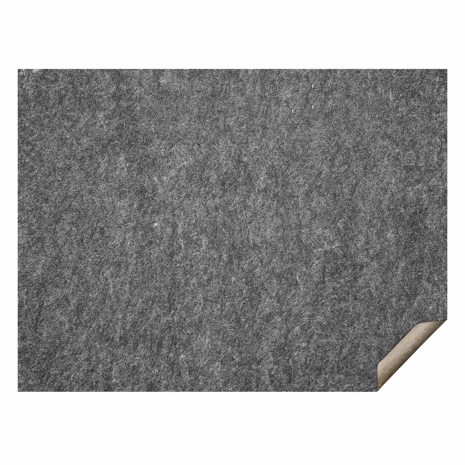 VEVOR Alfombra Antideslizante Protector de Suelo Cojín 275x366 cm 6 mm Espesor Fieltro Poliéster Látex Gris