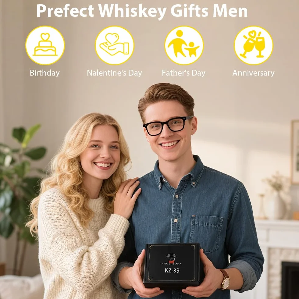 Ahumador de Whisky Eléctrico Portátil, Kit Ahumador para Cócteles Recargable con 6 Virutas de Madera