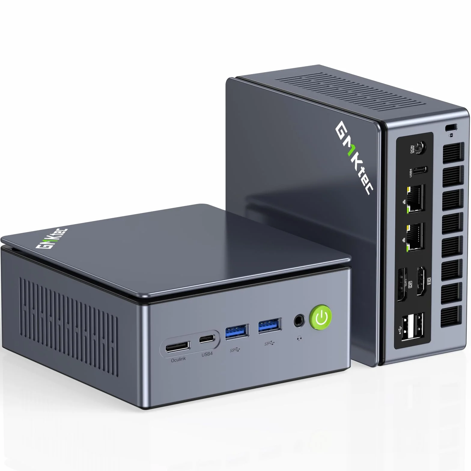 GMKtec (Garantie de 3 ANS) Mini-PC de jeu Dual 2.5G LAN, M7 Ultra Ryzen 7 Pro 6850U, 32Go RAM DDR5 4800 MHz + SSD PCIe 1To Oculink Mini Computer USB4/Wi-Fi 6E/Bluetooth 5.2/HDMI 2.1/USB-C/