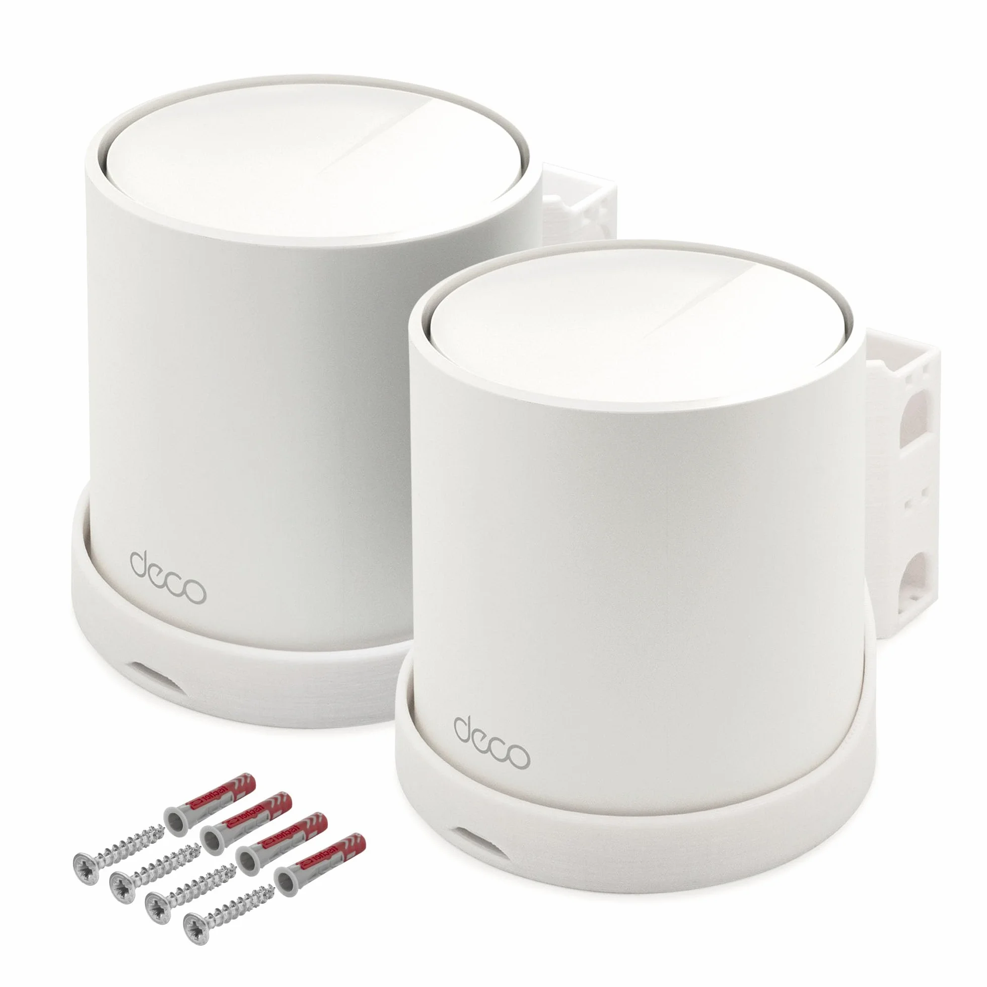 Mobilefox Soporte de pared para router TP-Link Deco X50 AX3000 (3 unidades)