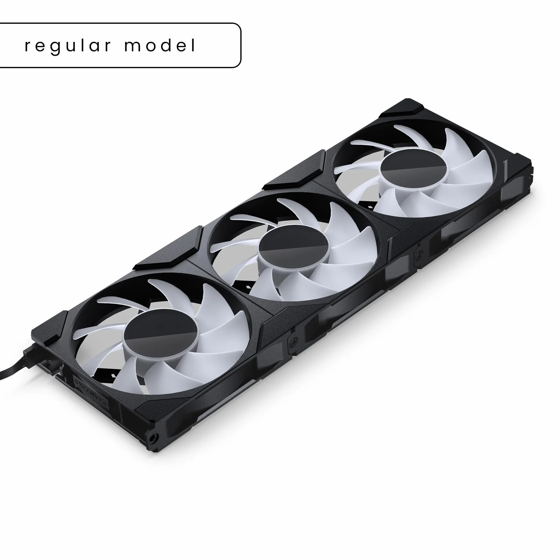 Phanteks M25-120 Gen2 PWM DRGB - Ventilador para carcasa (3 unidades), color negro
