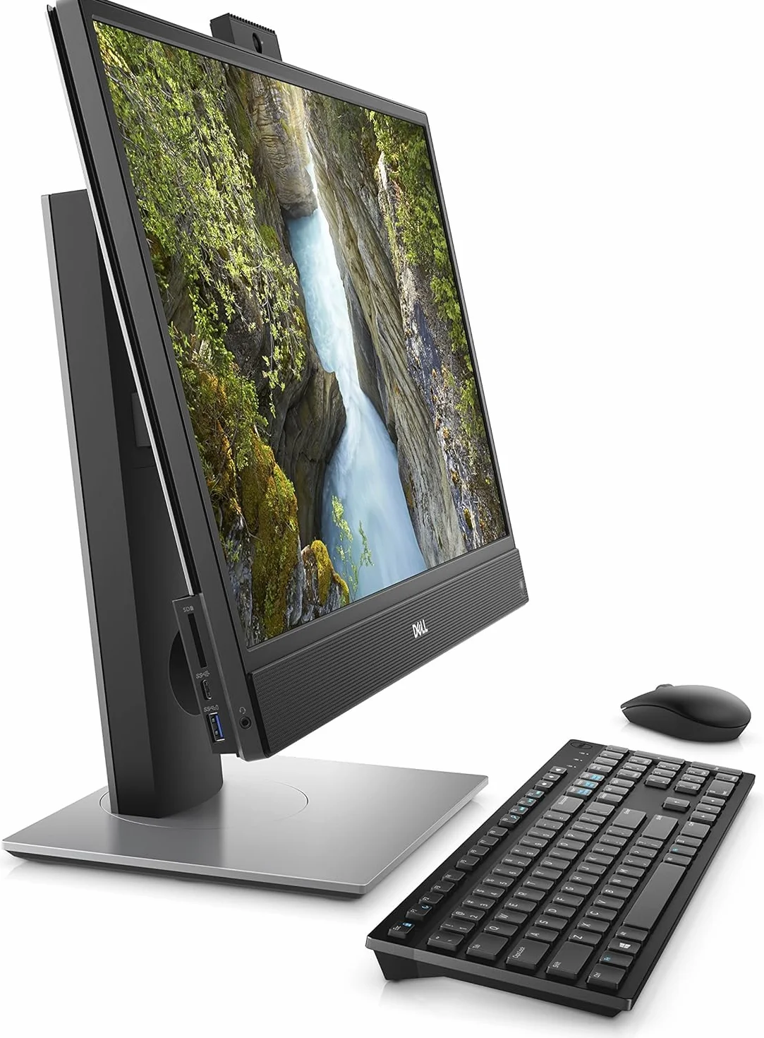 Dell OptiPlex 5260 - Ordenador de sobremesa todo en uno, 21,5" FHD, Intel Core i5-8400, 8 GB de RAM, 256 GB SSD, WiFi, Bluetooth, teclado QWERTY de EE. UU., Windows 11 Pro (reacondicionado)