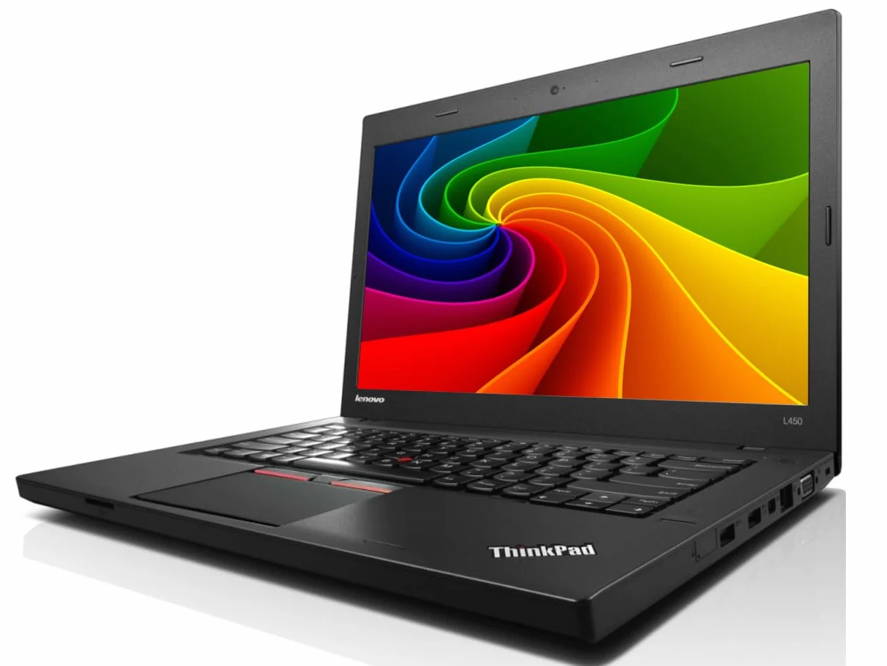 Lenovo ThinkPad L450 i5-5300u 8GB 128GB SSD 1366x768 Windows 11 Ordenador portátil reacondicionado