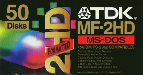 TDK - Discos para PC (50 Unidades, 3,5 cm)