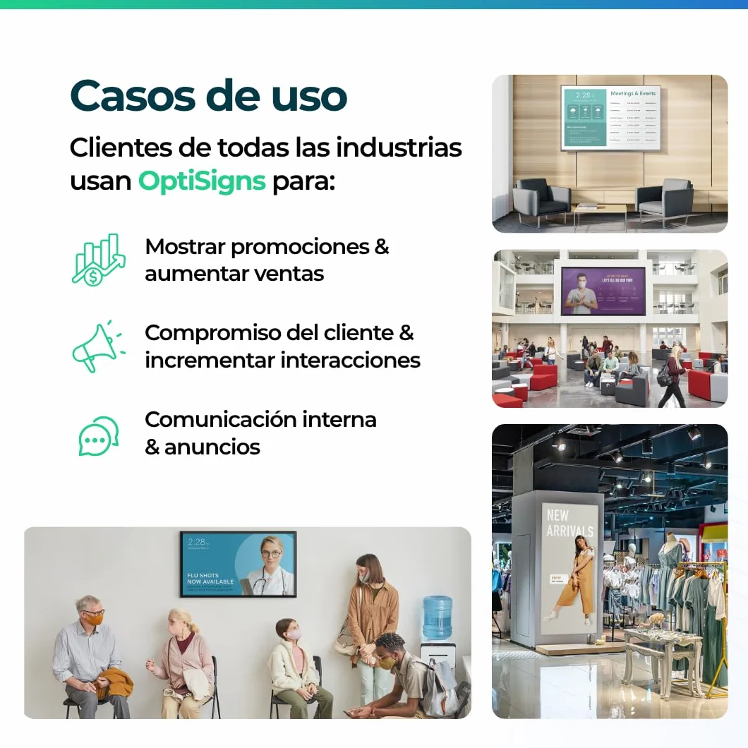 OptiSigns Reproductor de señalización Digital Android Stick - Enchufe de la UE