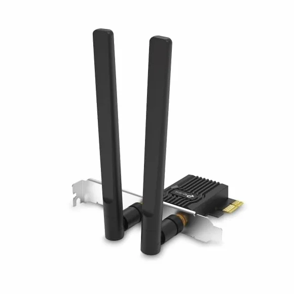 TP-Link Archer TX10E PCIe Adaptador WiFi 6 AX900Mbps, Tarjeta de Red para PC Fijo con Bluetooth 5.3, MU-MIMO, OFDMA, WPA3, Doble Antena, Compatible con Windows 10/11