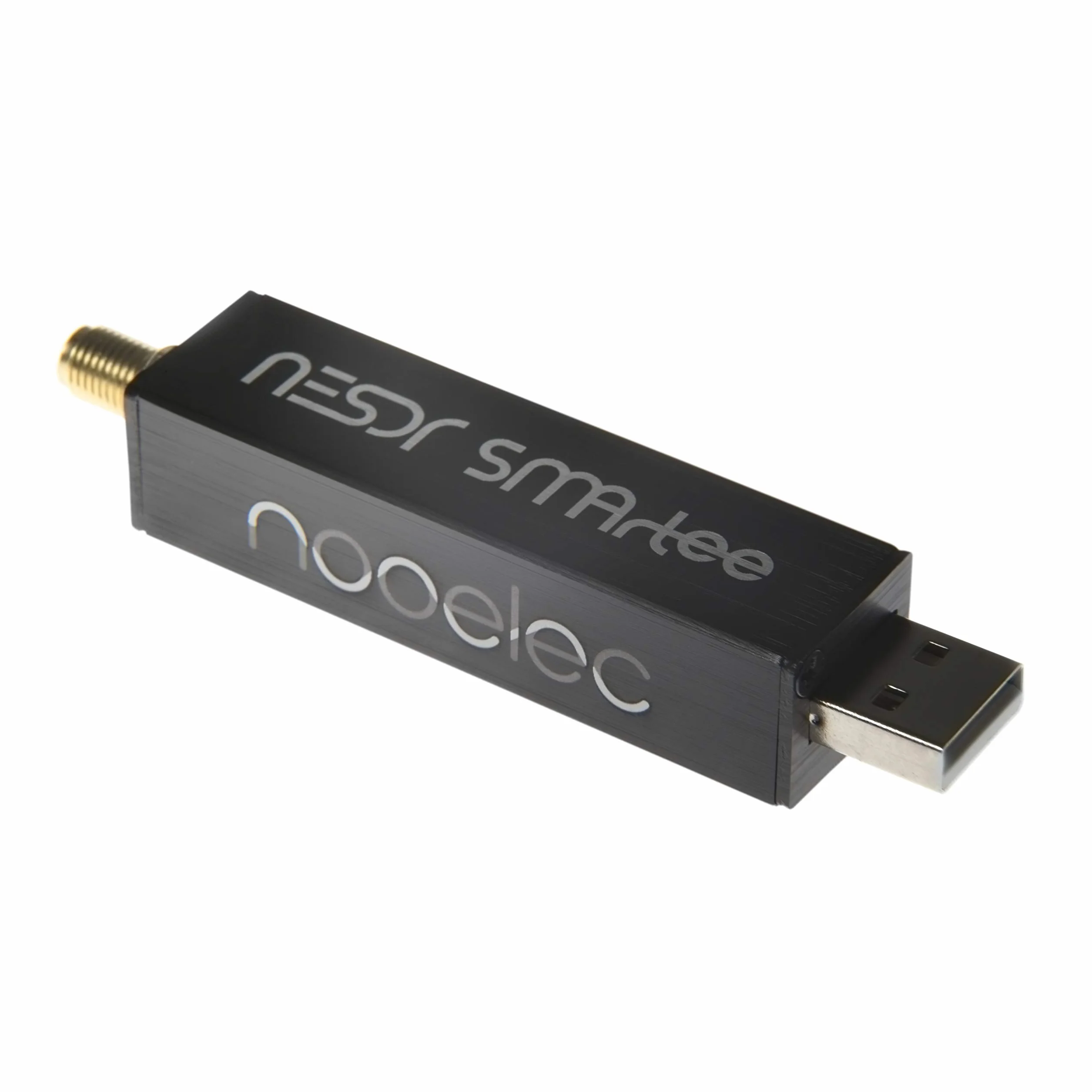 Nooelec NESDR SMArTee v2 Bundle - Premium RTL-SDR con Integrated Bias Tee, Caja de Aluminio, 0.5PPM TCXO, SMA Input y 3 Antenas. Radio Definida por Software (SDR) Basada en RTL2832U y R820T2