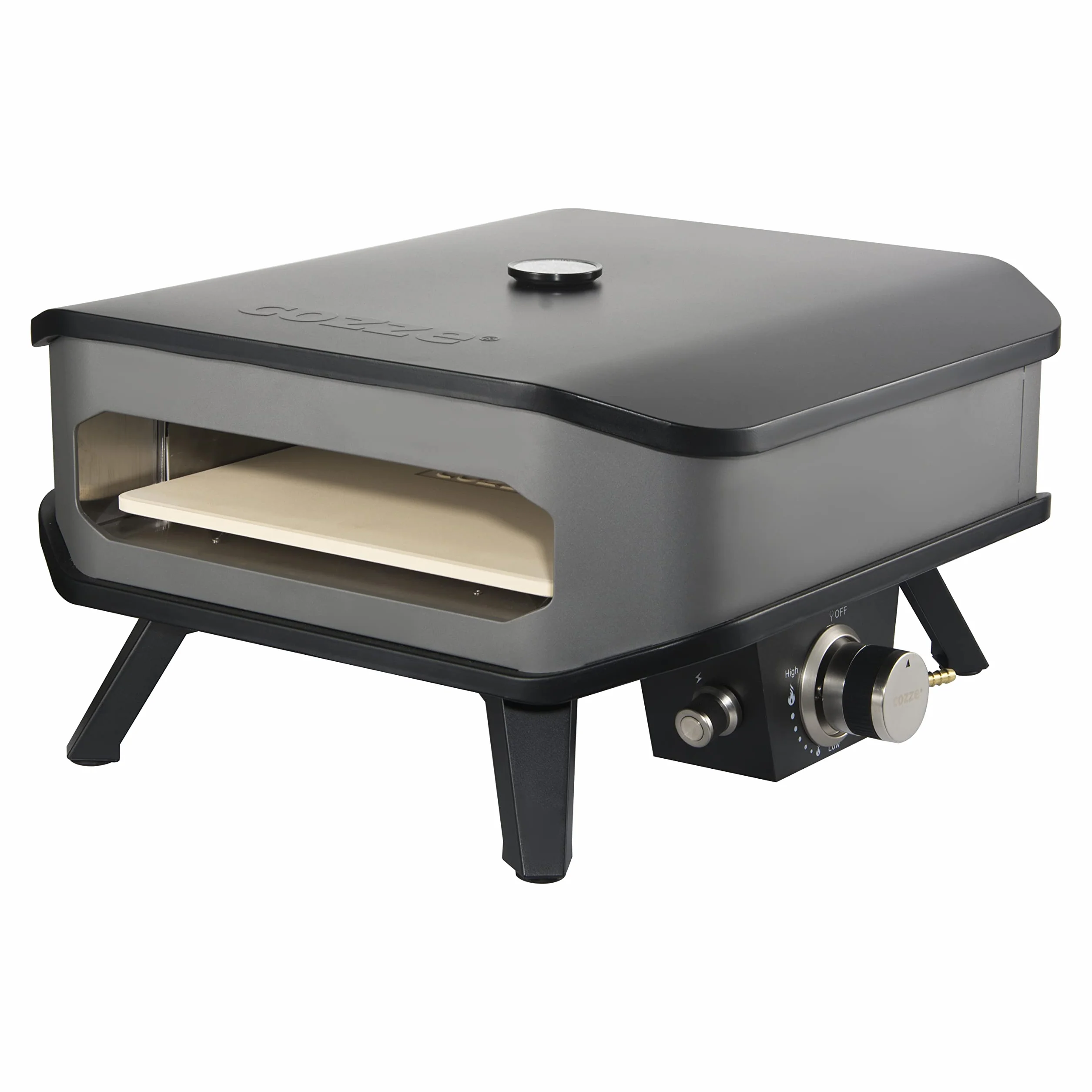 Cozze Horno de gas para pizzas 13" 5,0 kW con termómetro y piedra