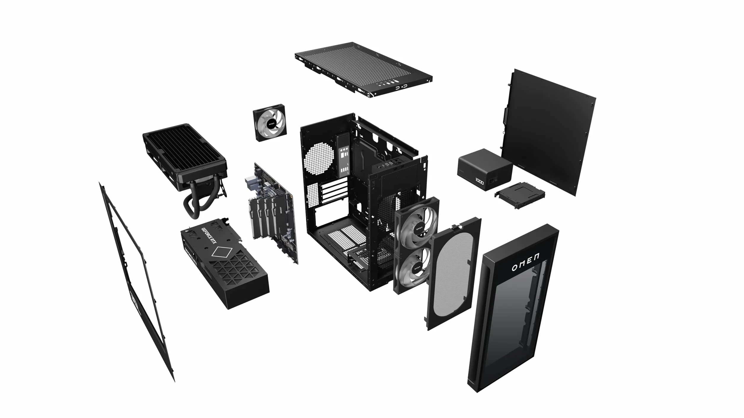 HP Ordenador sobremesa Gaming OMEN (Procesador Intel Core Ultra 7 265K, 32GB RAM, 1 TB SSD, NVIDIA GeForce RTX 5070 12GB, Windows 11)