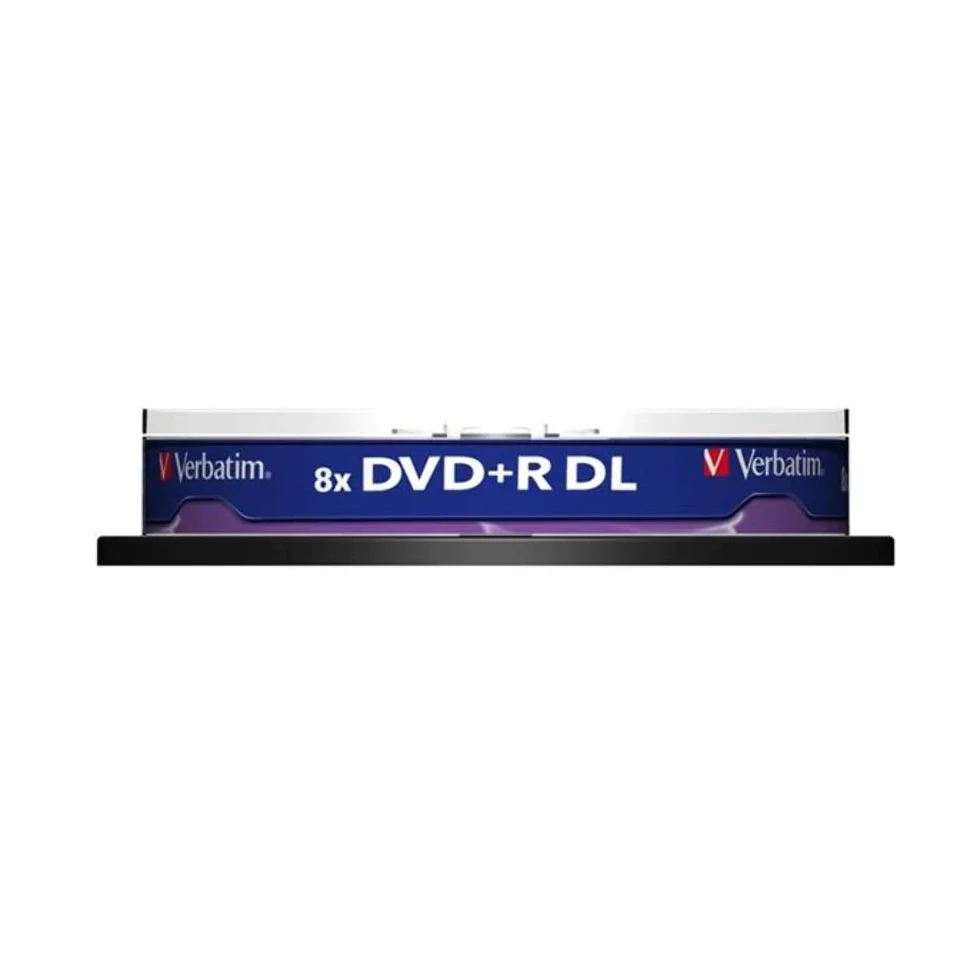 DVD + R DL 8.5 GB 8 X Verbatim Spindel 10 Unidades