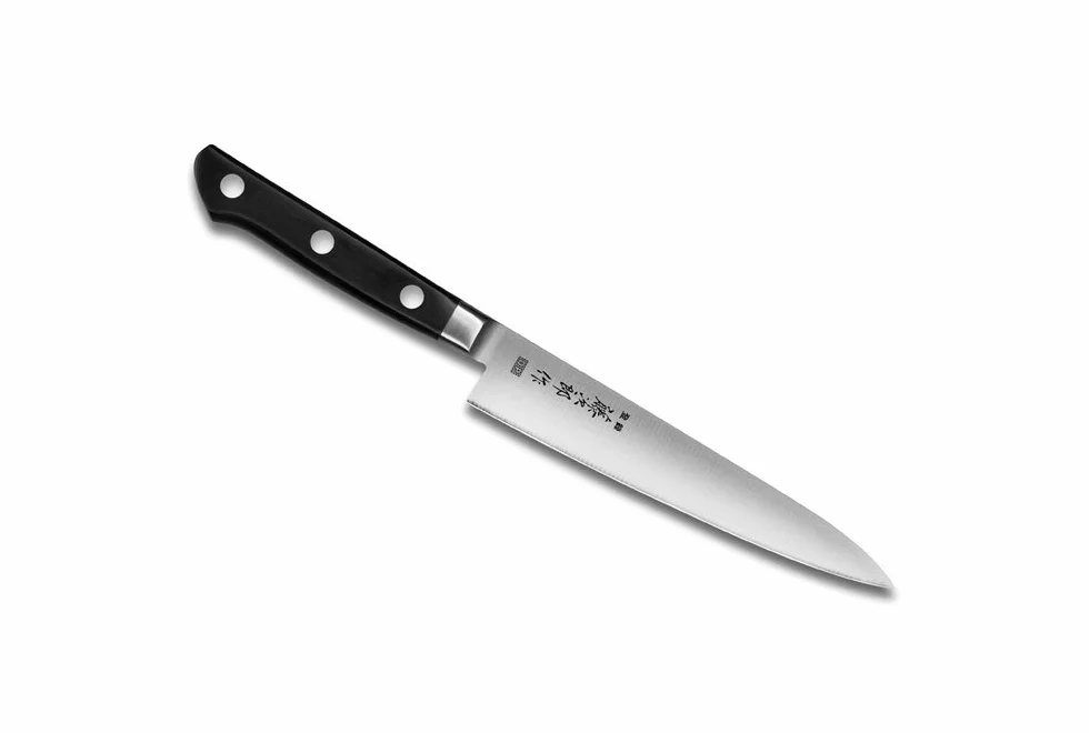 Tokyo Design Studio Petty Knife DP 3 Capas 15 cm, Acero, Plata