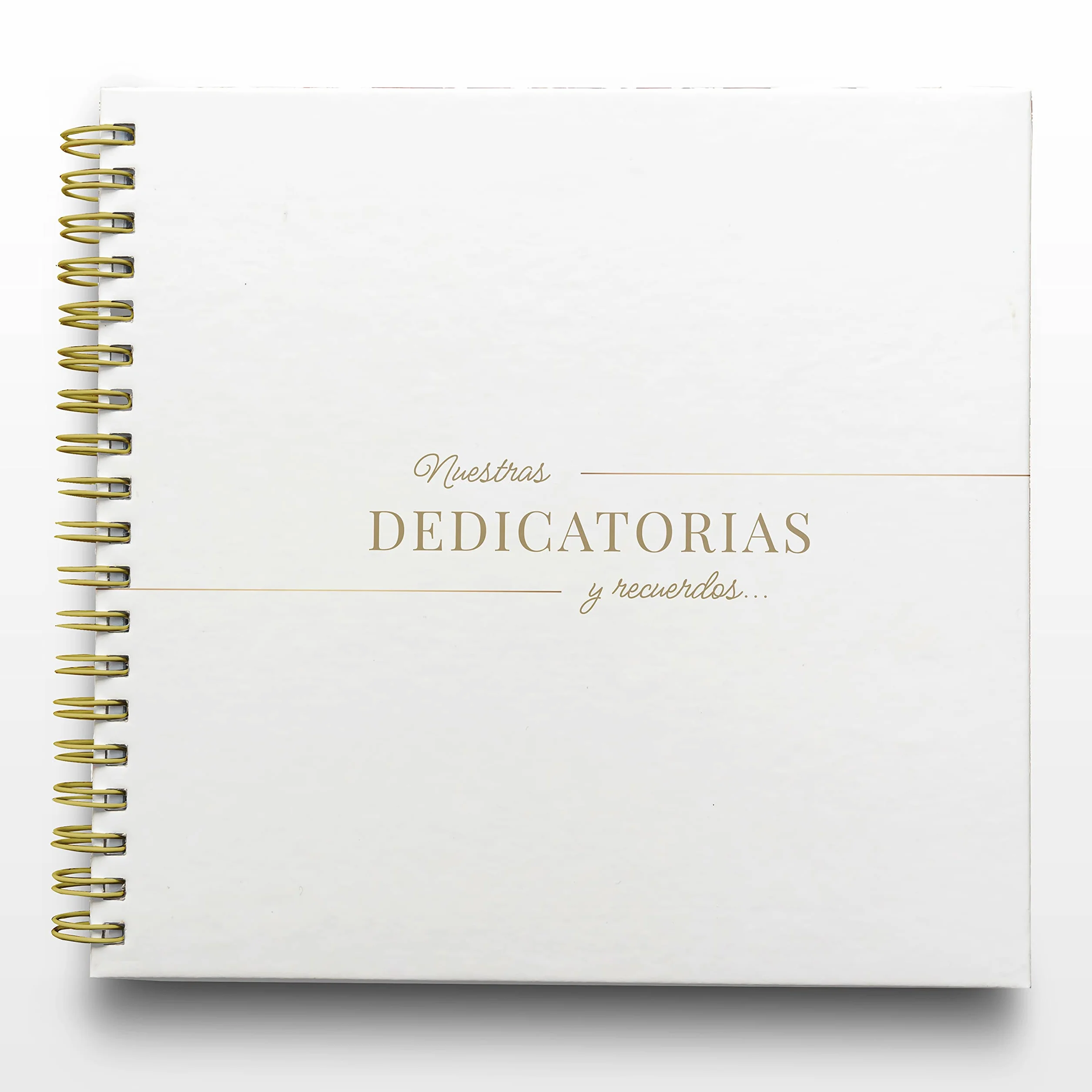 Libro de Firmas Bodas Personalizado 25 x 21 cm Nombre Stamping ONEPERSONAL
