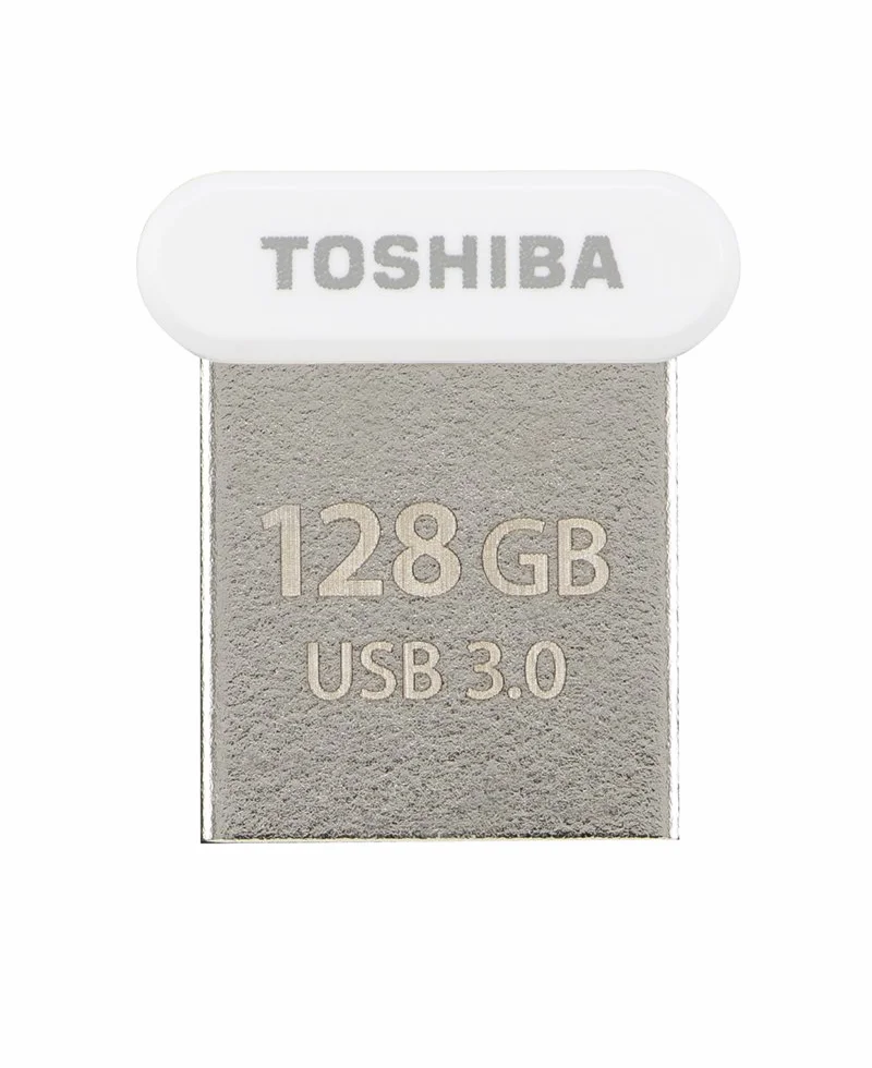Toshiba THN-U364W1280E4 - Memoria USB 3.0 de 128 GB, Color Blanco