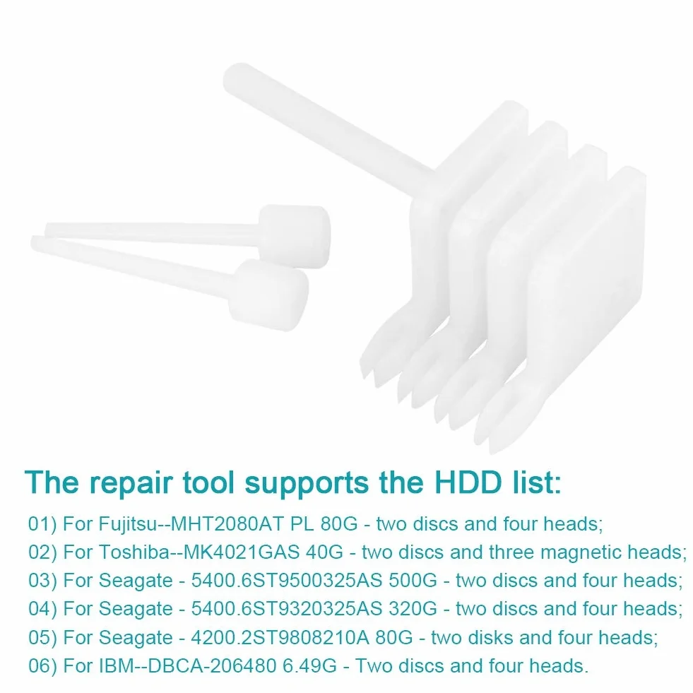Peine de Cabeza para Seagate 7200, Herramienta de Cabeza HDD, Kit de Herramientas de Peine de Cabeza HDD, Peine de Cabeza de Disco Duro 3.5 WD, Peine de Cabeza de Disco Duro,