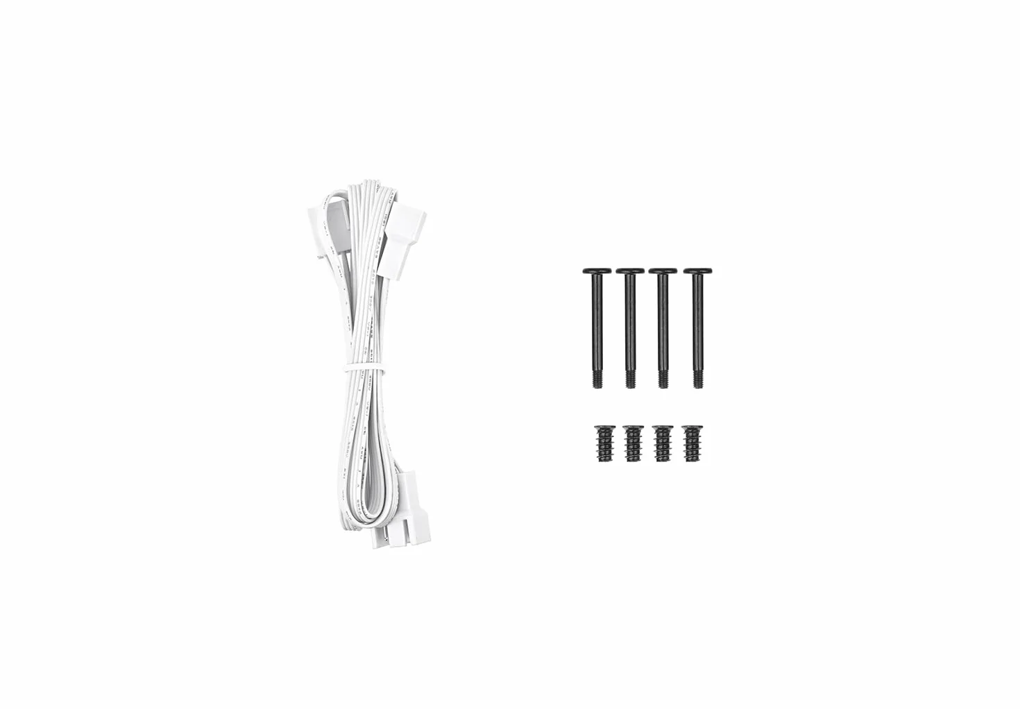 Thermaltake CT200 PC Cooling Fan | Ventilador PWM de 200mm | 1 Unidad | Diseño de Cable Modular | Rodamiento Hidráulico Silencioso | Blanco Nieve