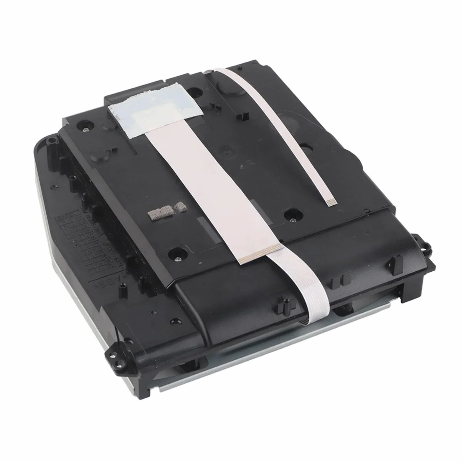1 unidad de disco óptico, para PS4 Pro CUH-7015A CUH-7015B CUH-7000 Unidad de lector interno de CD y DVD de repuesto de metal y ABS, acabado plateado, negro y blanco, para consola