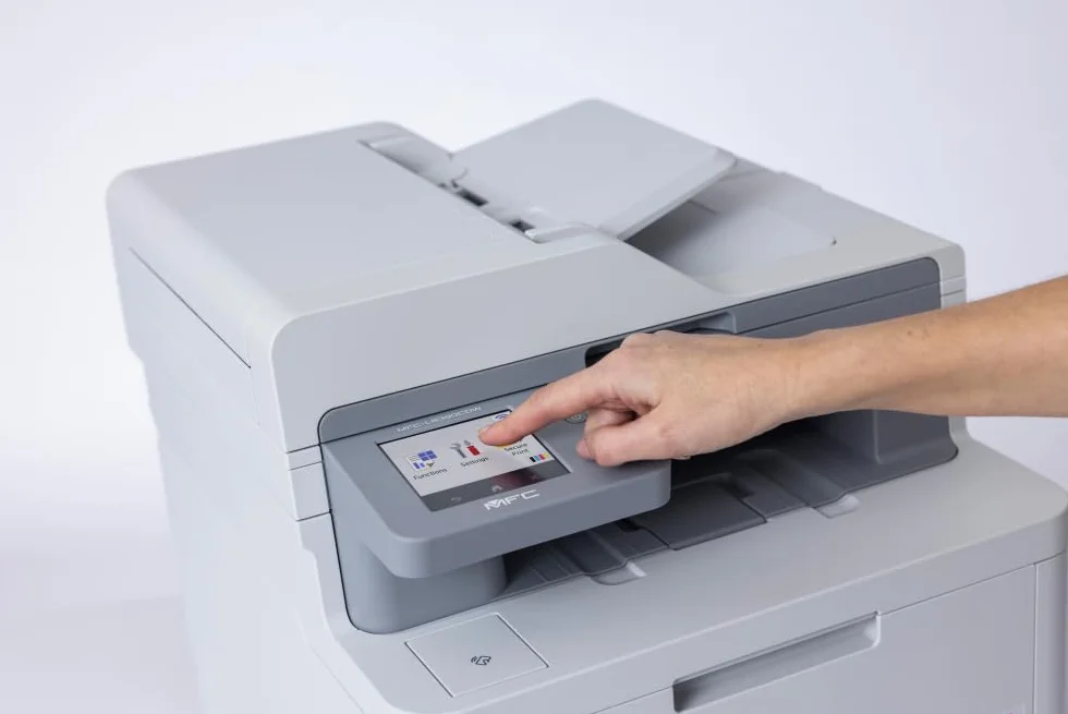 Brother MFCL8390CDW, Impresora multifunción Profesional LED Color compacta, con Red Cableada/WiFi y Doble Cara automática en Todas Las Funciones