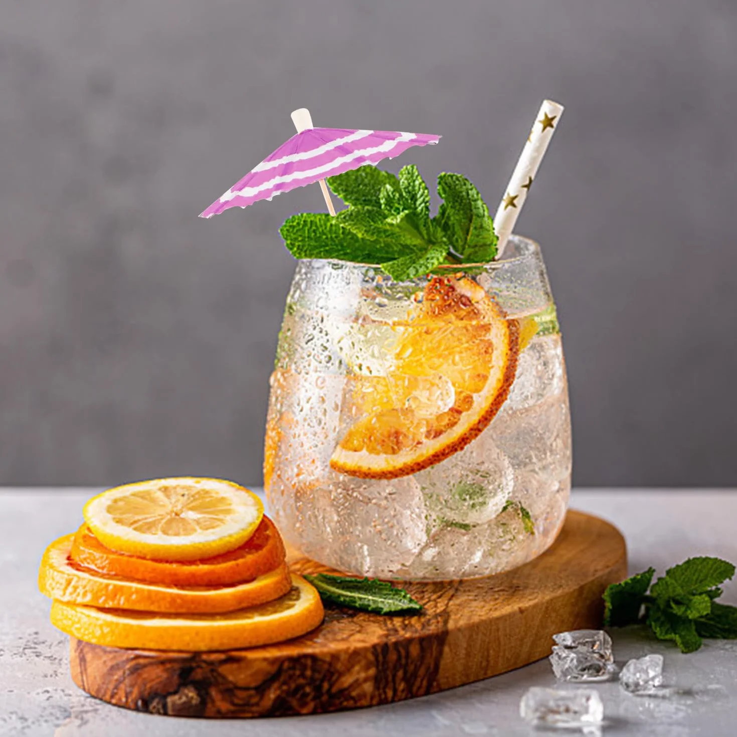 Paraguas De Papel para Cócteles, Decoraciones para Fiestas, Accesorios para Bebidas, Bricolaje