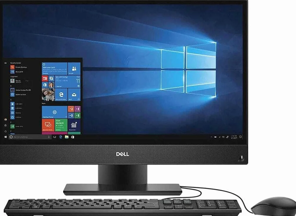 Dell Optiplex 3280 - Ordenador de sobremesa todo en uno, con monitor de 21,5 pulgadas, Intel Core i5-10500, 8 GB de RAM, 256 GB SSD, WiFi, Bluetooth, teclado QWERTY de EE.UU., Windows 11 Pro