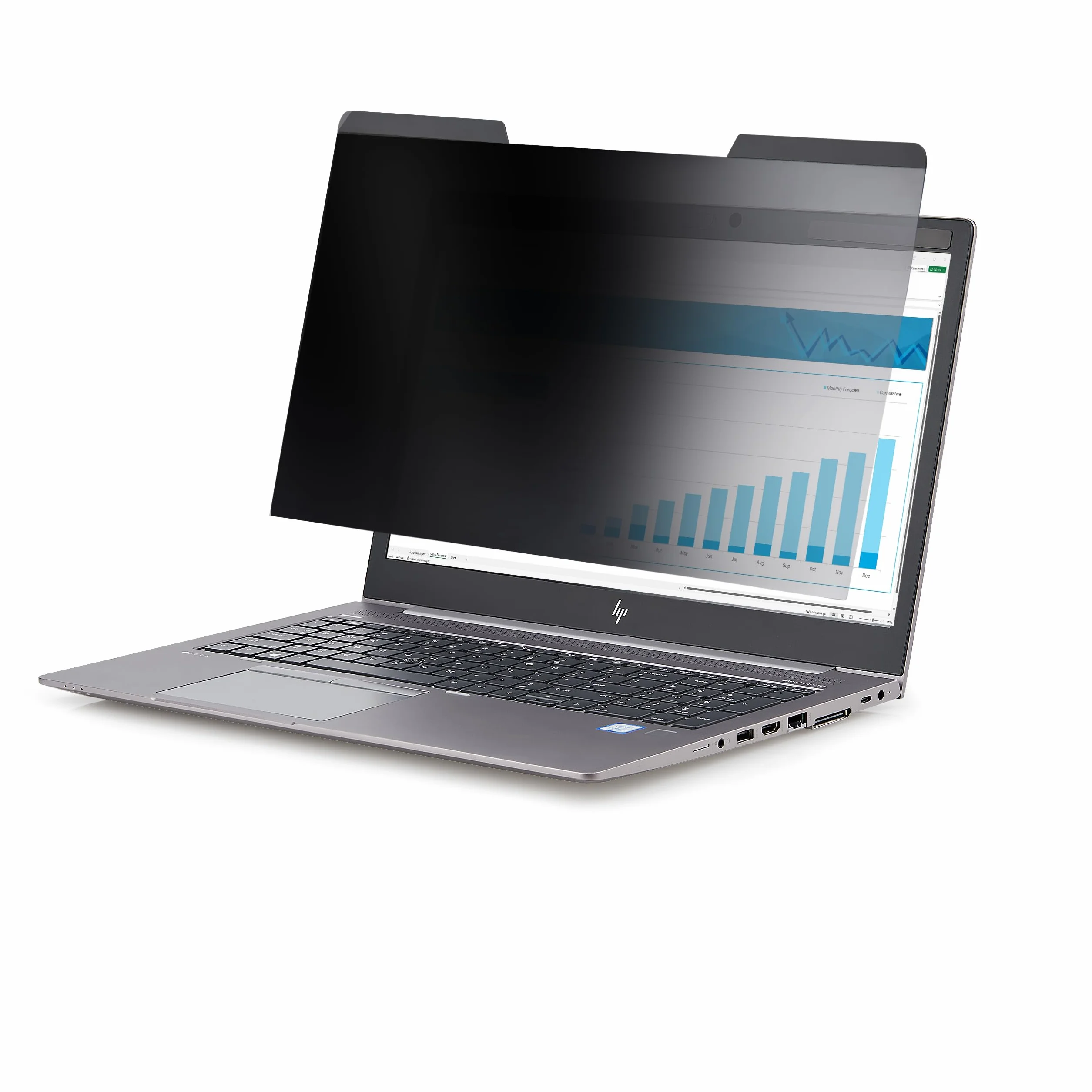 StarTech Filtro de Privacidad Magnético Reversible Portátil 14in 16:9 | Caras Mate o Brillante, Dimensiones 31, 3x18, 3cm, Para Compartir Contenidos