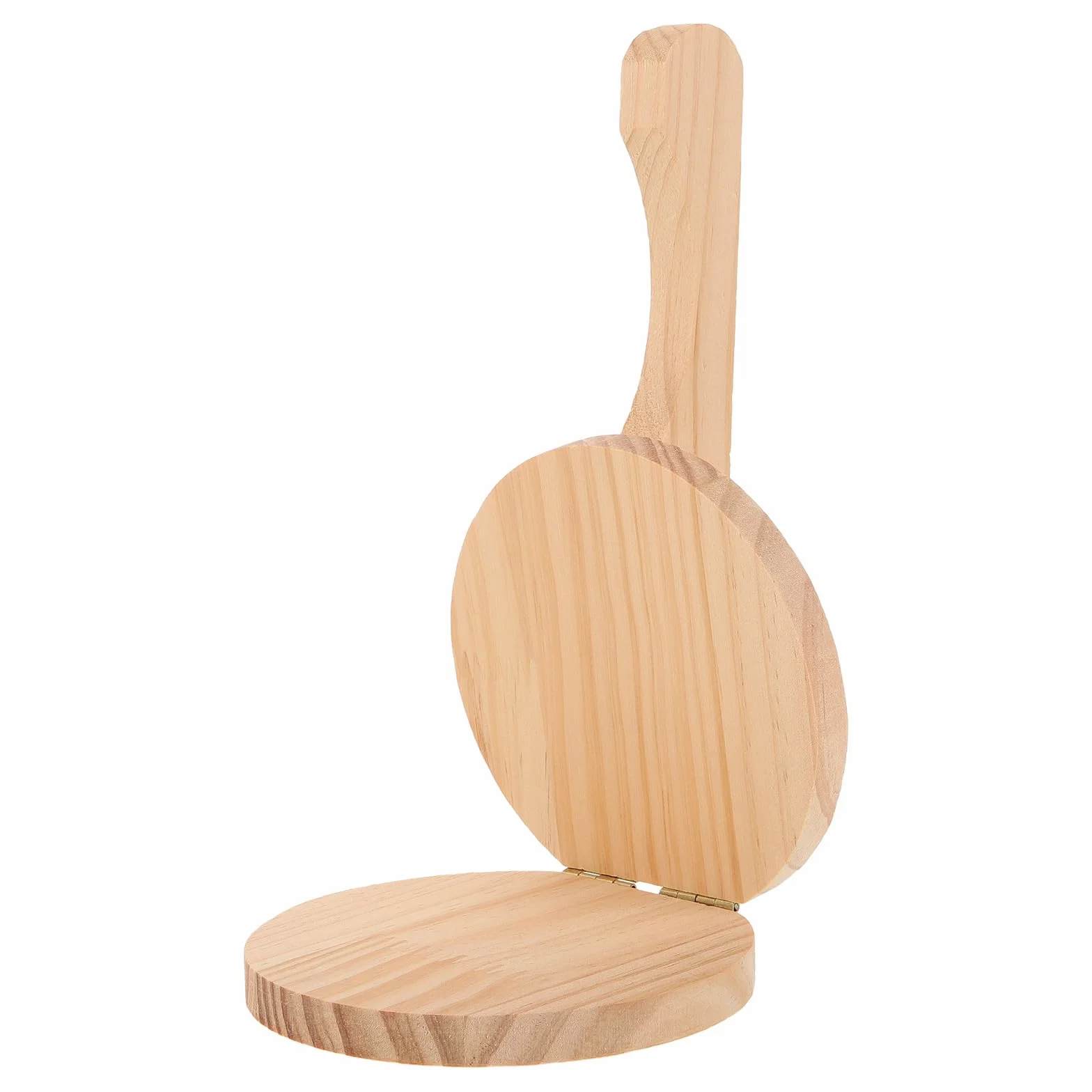 Prensa Manual para Bolas de Masa Hervida 21.5x12.5 cm de Madera Ergonómica para Empanadillas y Dumplings
