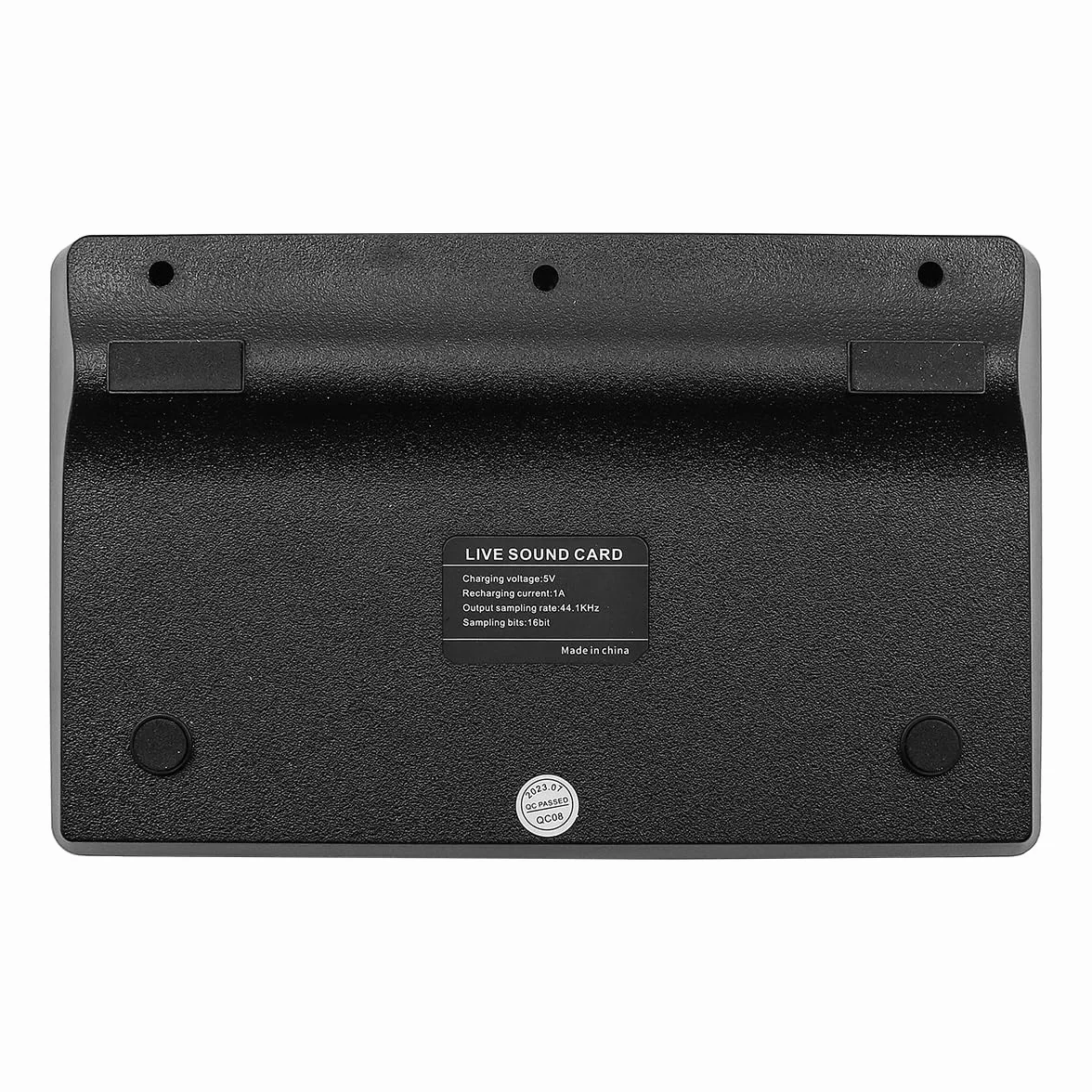 X50 - Tarjeta de sonido en vivo con 12 efectos de calentamiento, silencio con un solo toque, mezclador de DJ para transmisión en vivo y grabación de PC