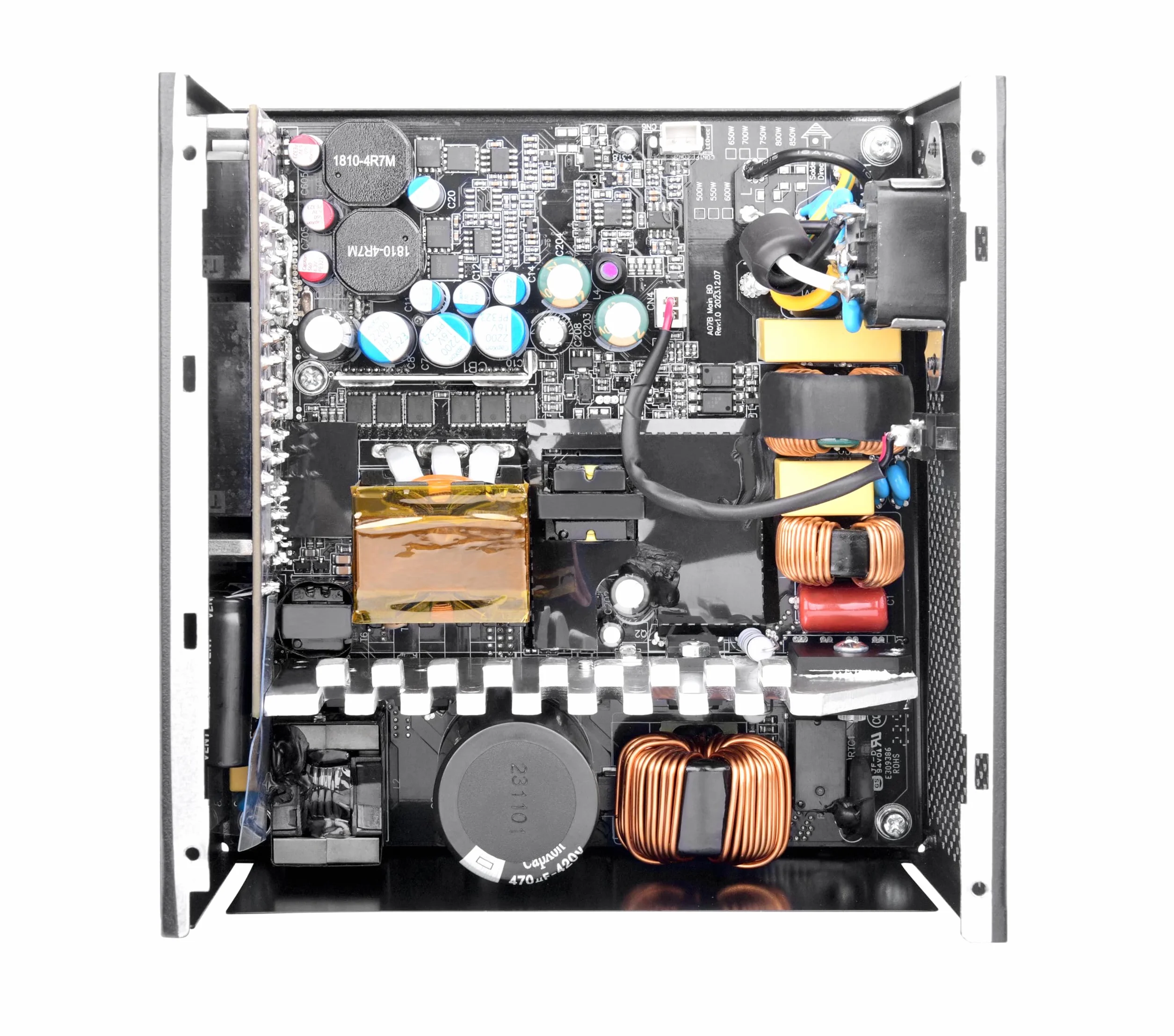 Thermaltake Toughpower GT 850W | Fuente de Alimentación Totalmente Modular ATX 3.1 | PCIe 5.1 12V-2x6 Nativo | 80 Plus Gold | Ventilador 120mm Silencioso | Smart Zero Fan | 5 Años Garantía | Negro