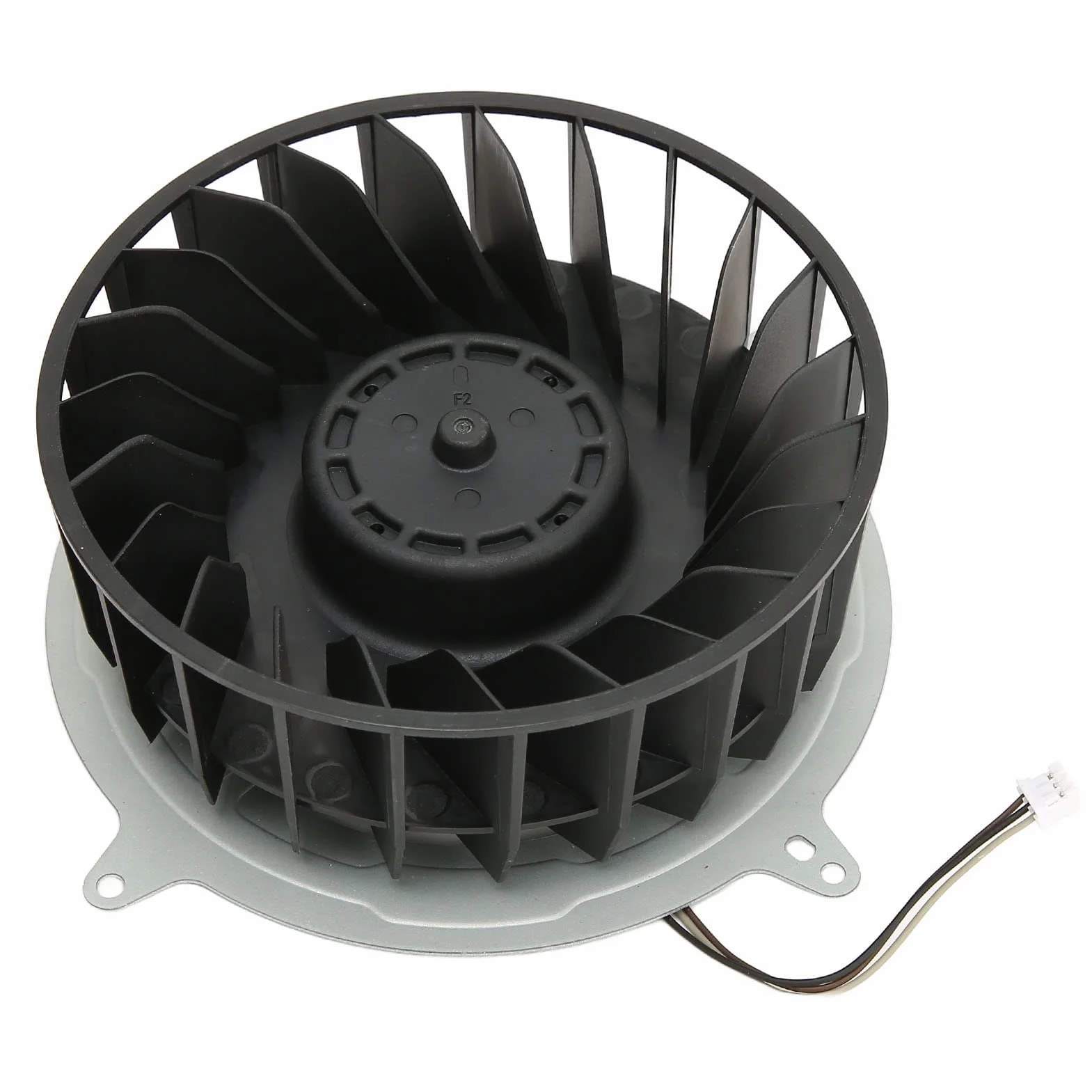 5 Ventilador de Refrigeración Interno Pieza de Repuesto de 17 Aspas de bajo Ruido para Disipación de Calor Mejorada para Amantes de los Juegos Metal, Material ABS