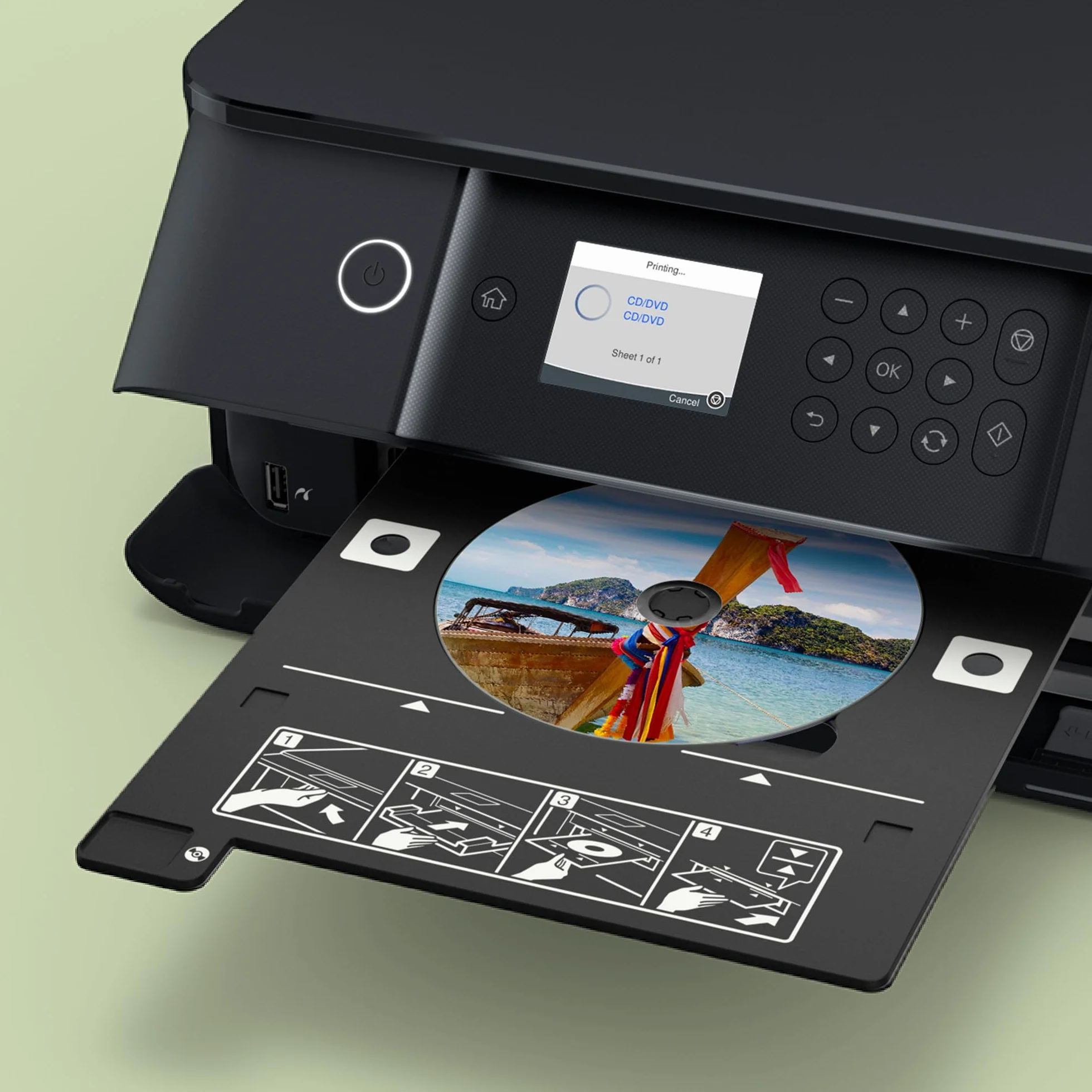 Epson Impresora de inyección de Tinta multifunción Expression Premium XP‑6100 A4 con conectividad inalámbrica