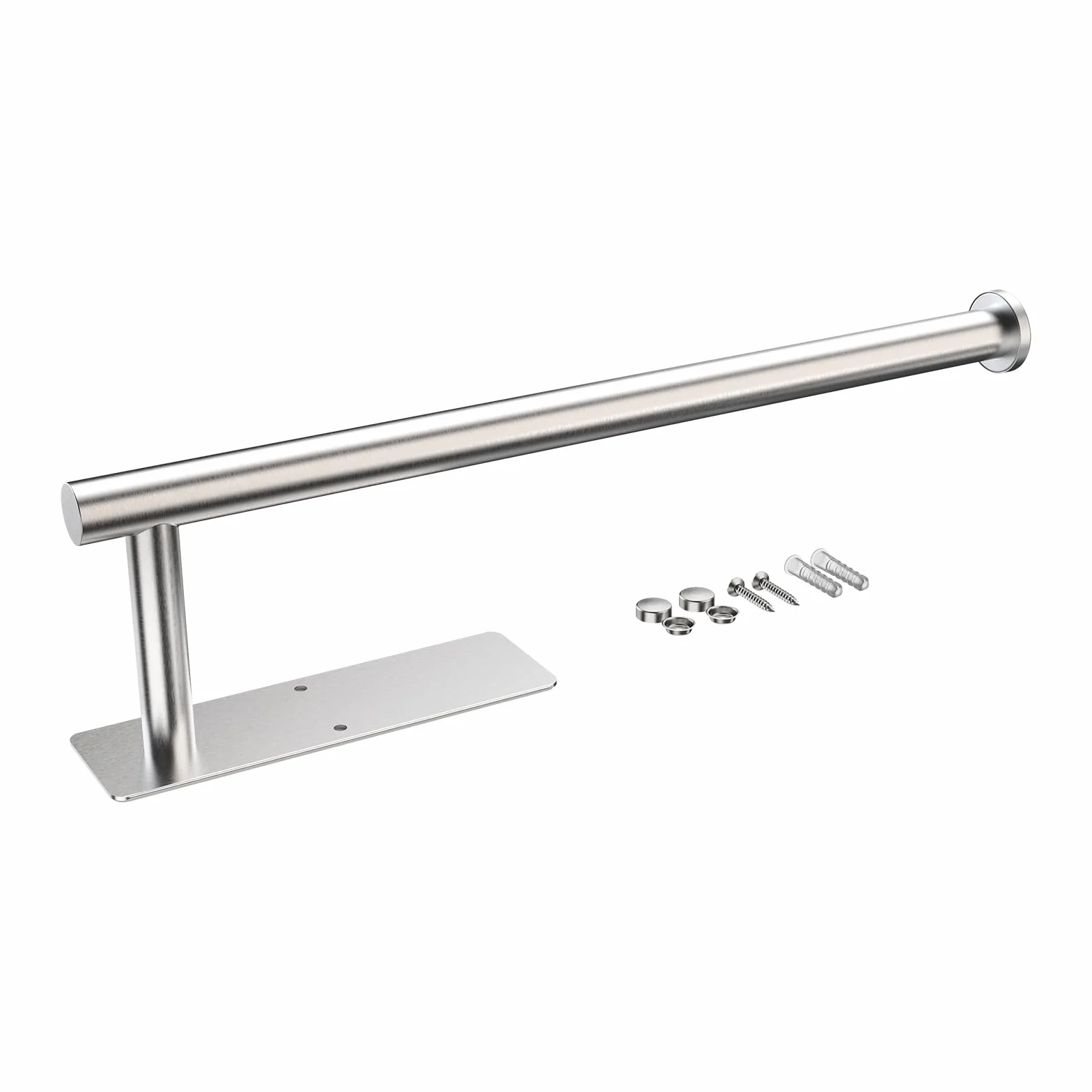Ibergrif M34055A Portarrollos Cocina Adhesivo Acero Inoxidable Cepillado