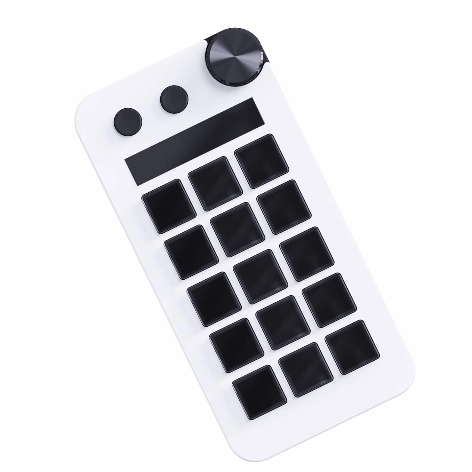 StreamDeck - Teclados visuales en miniatura, botón LCD, controlador de creación de contenido en vivo, 15 teclas, botón de aduana para teclados de PC