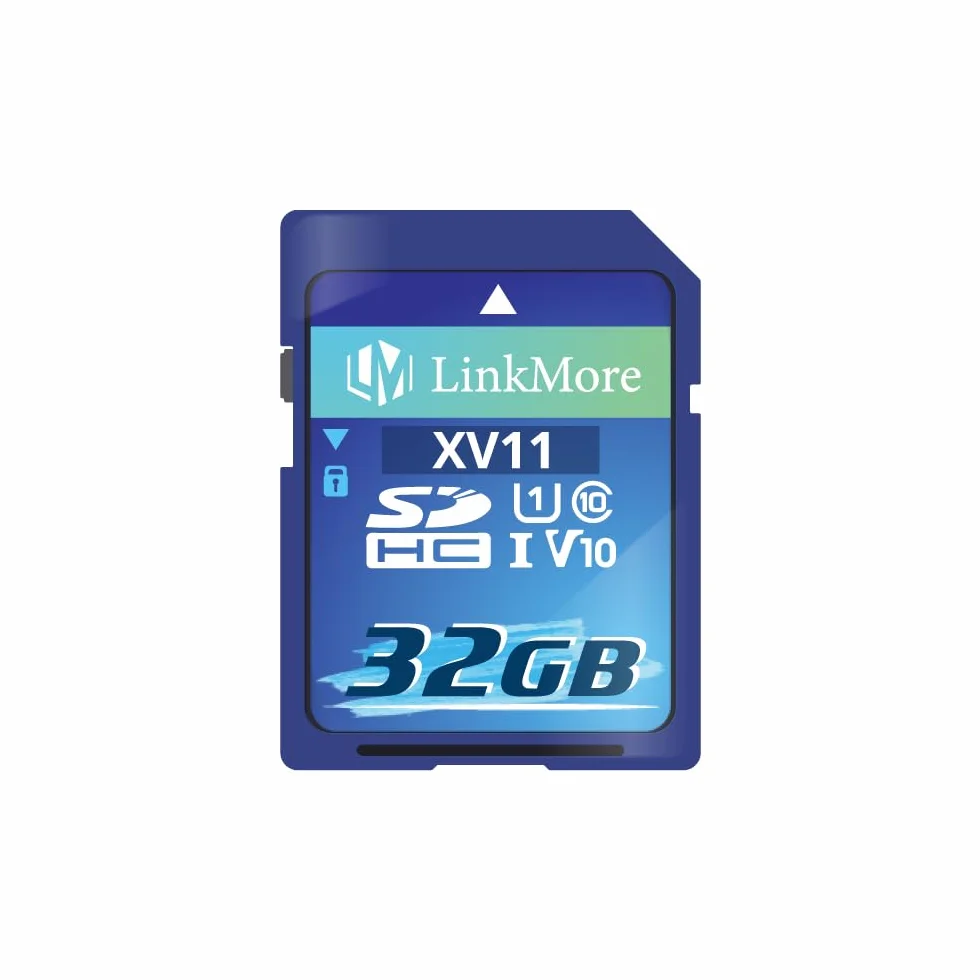 LinkMore XV11 32GB Tarjeta SD, Tarjeta de Memoria Compatible con cámara, PC, SD Card UHS-I, U3, V30, Clase 10, Velocidad de Lectura de hasta 97 MB/s, Velocidad de Escritura de hasta 25 MB/s
