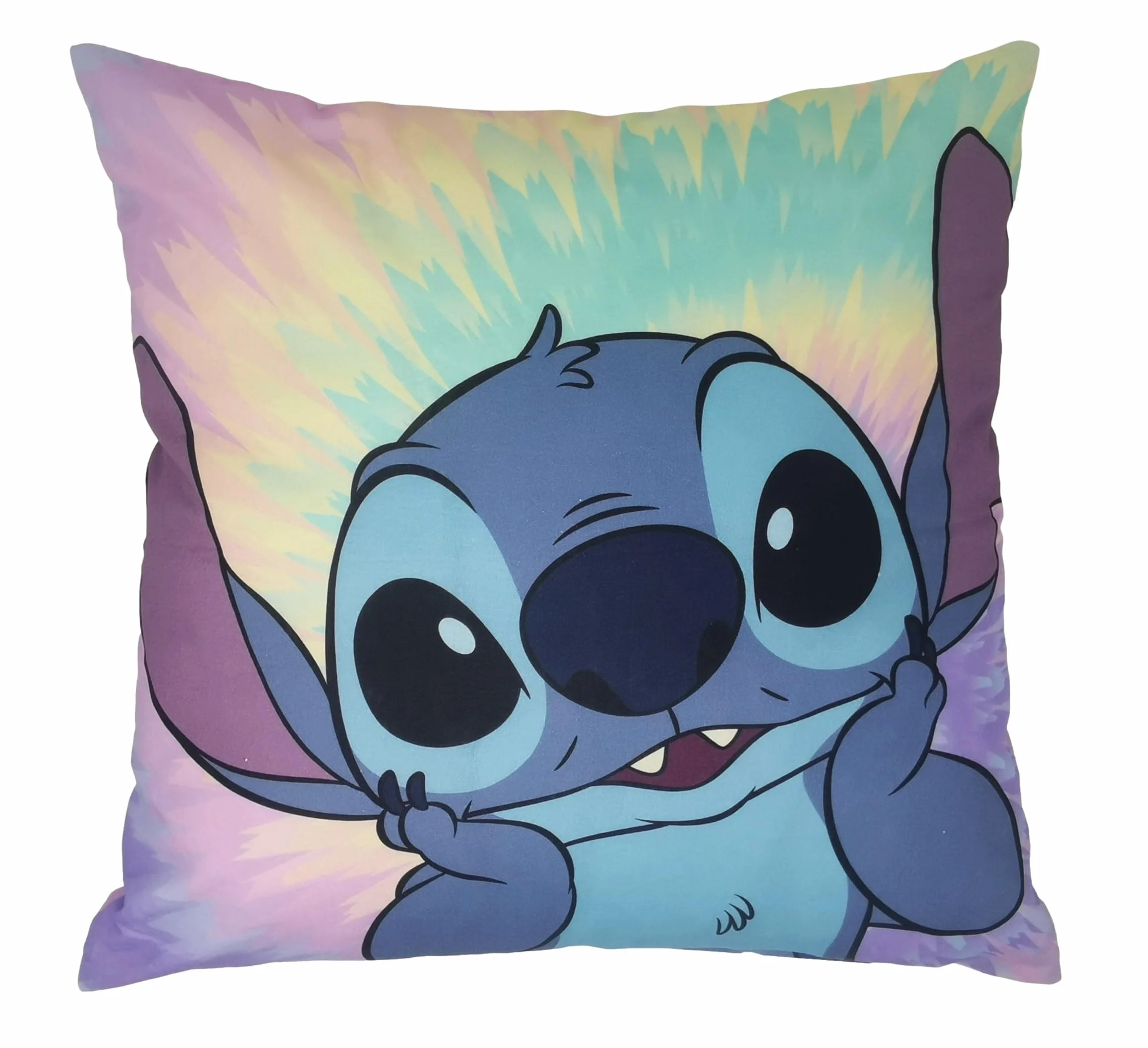 Funda de cojín decorativo Theonoi 40x40 algodón Stitch sin relleno